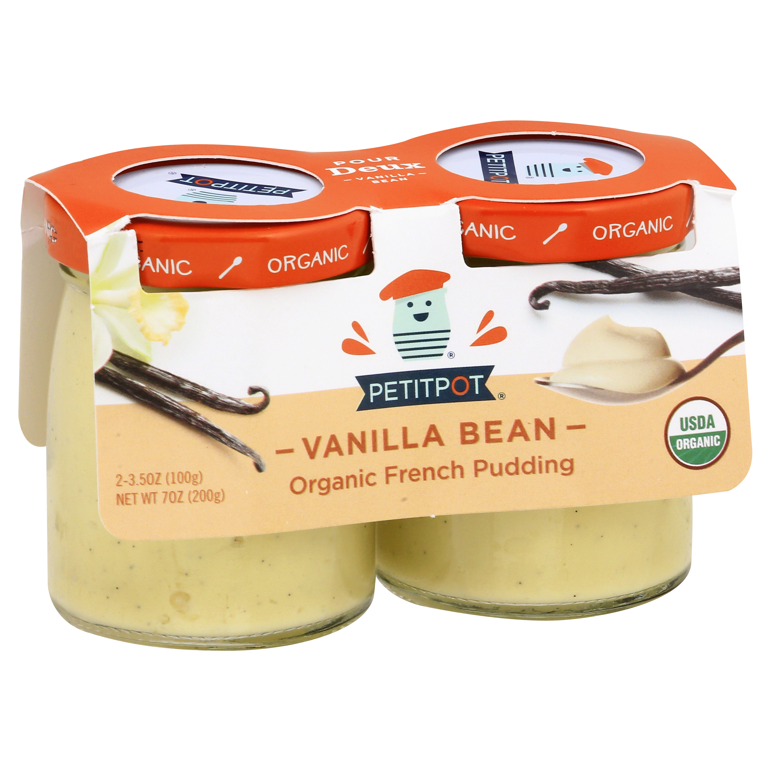 Petit Pot Organic Vanilla Bean French Pudding