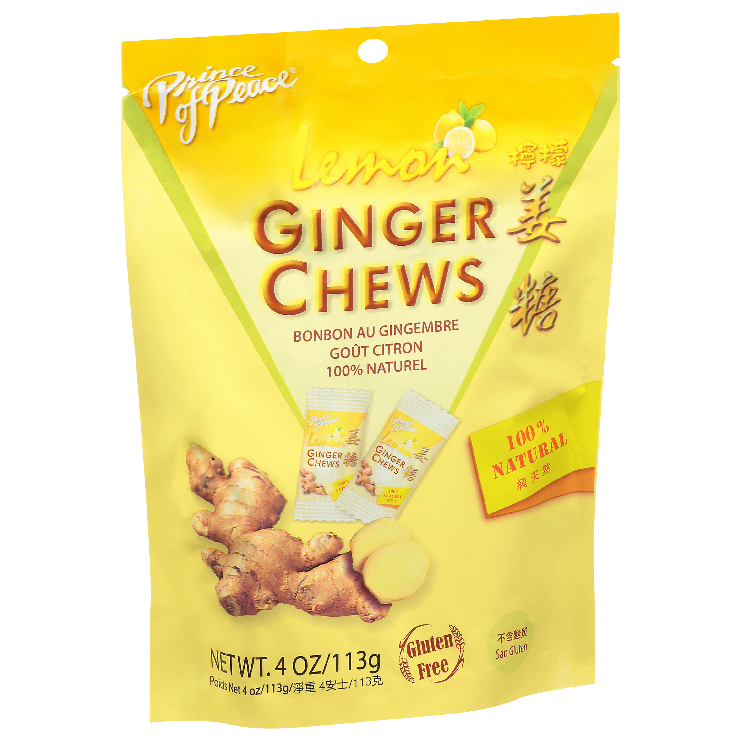 Prince Of Peace Lemon Ginger Chews