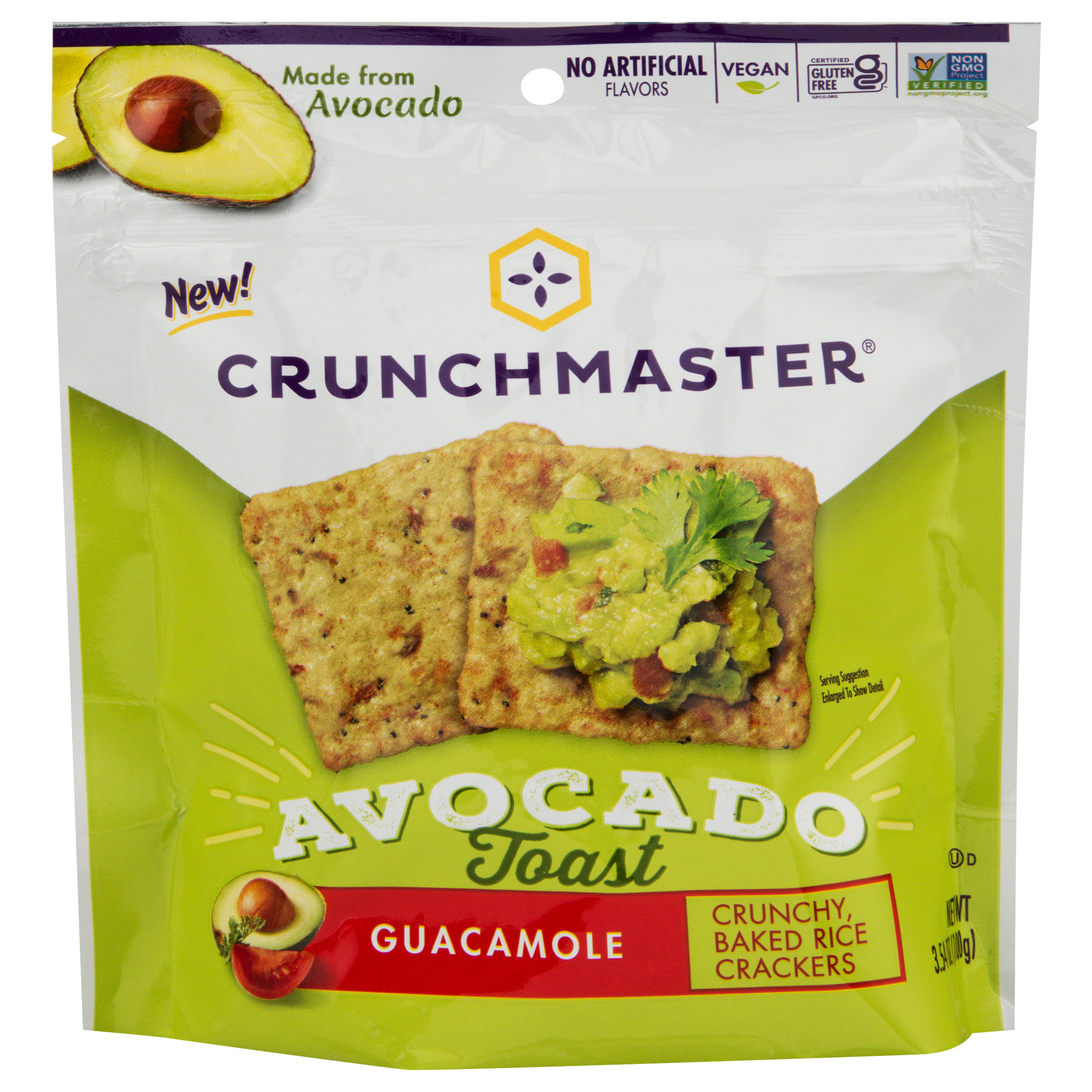 Crunchmaster Guacamole Avocado Toast