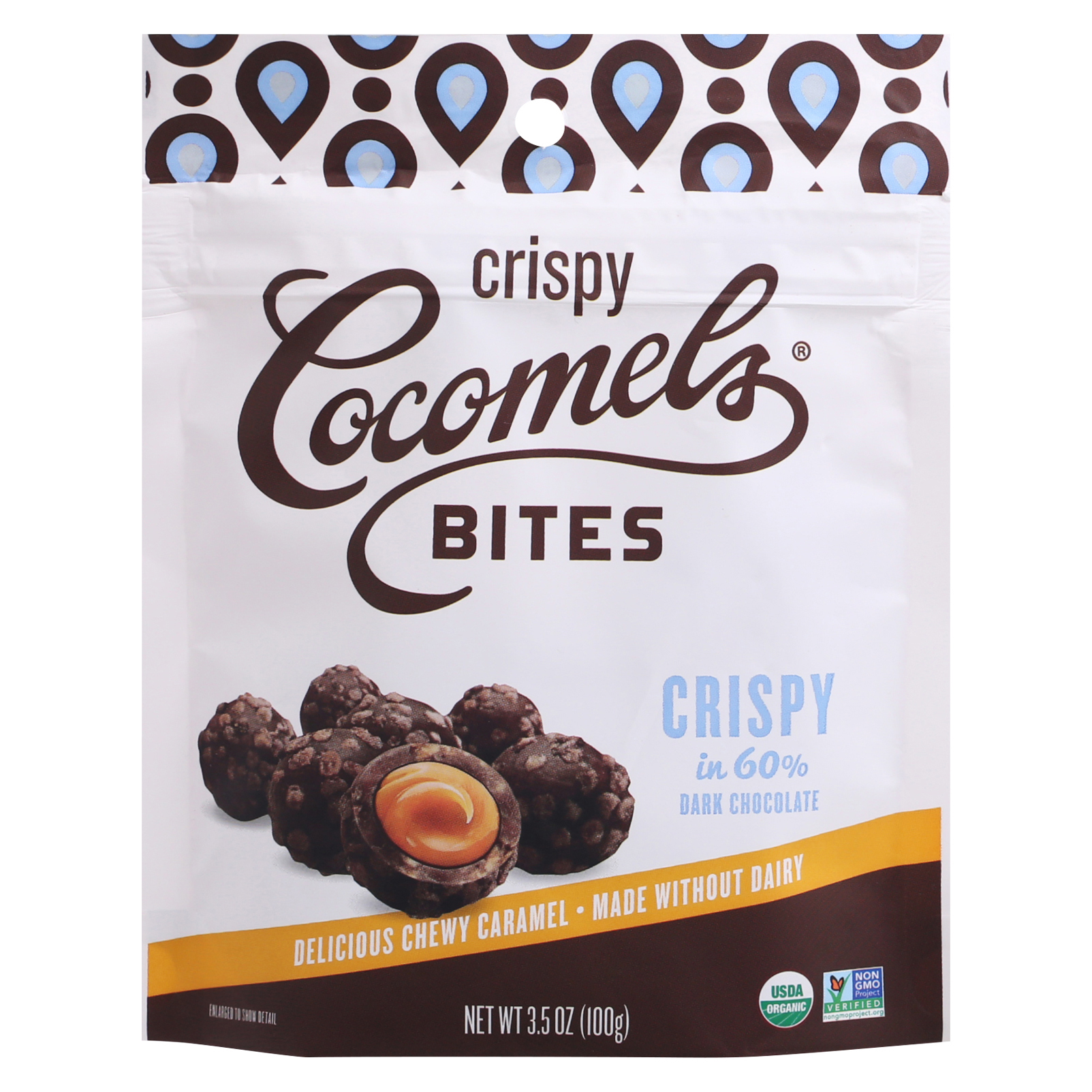 Cocomels 60% Dark Chocolate Crispy Bites
