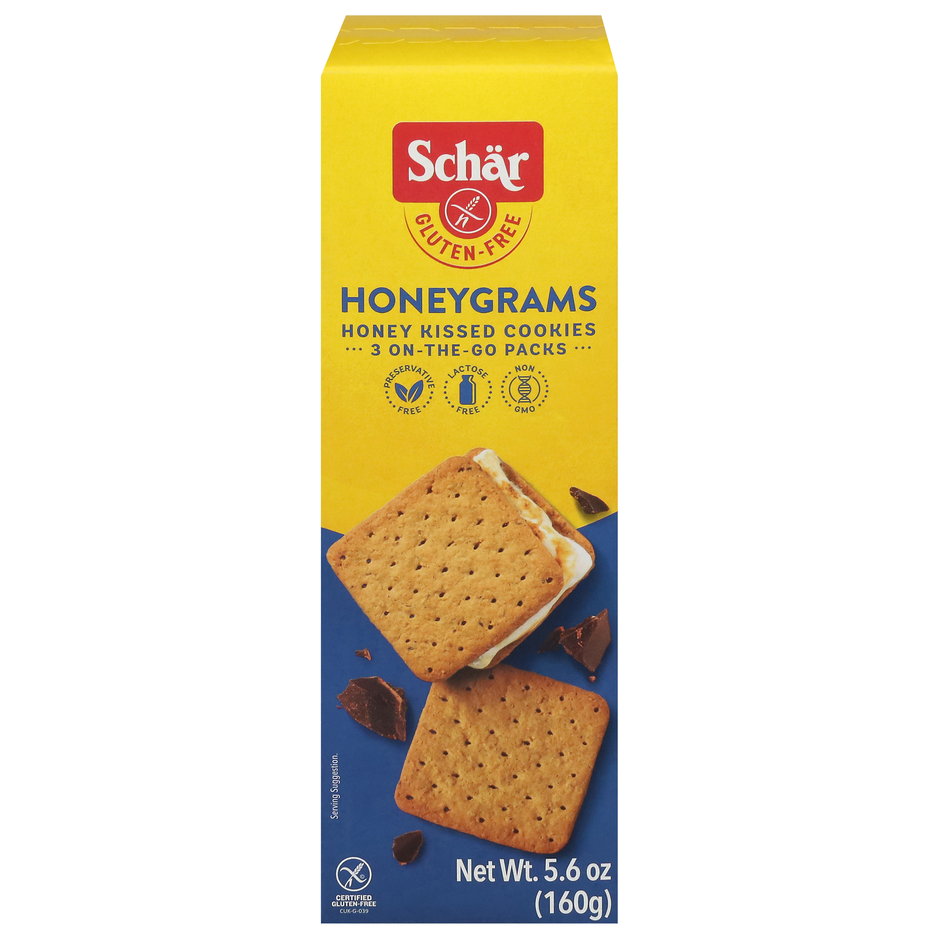 Schar Gluten-Free Honeygrams Cookies