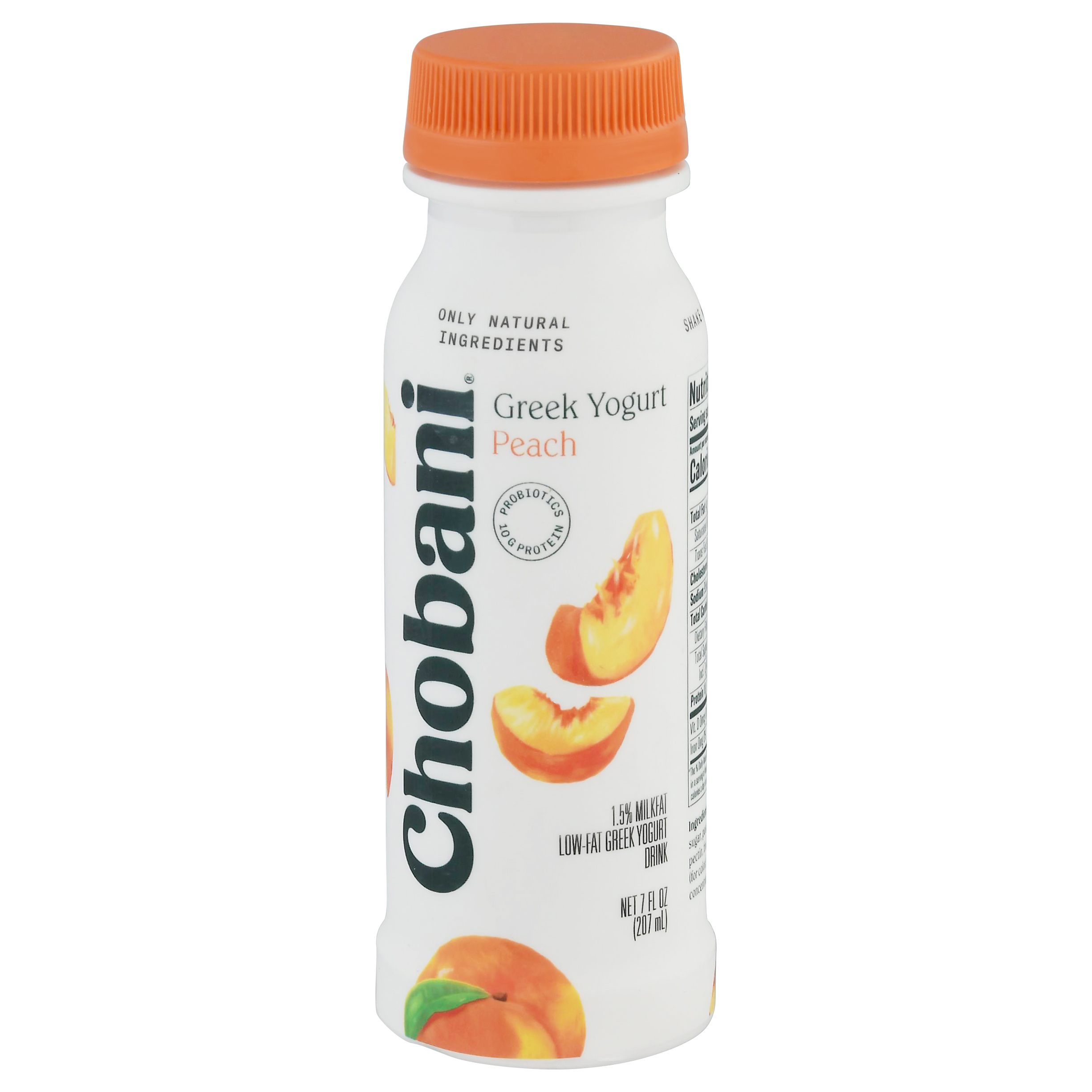 Chobani Low-Fat Greek Peach Yogurt Drink