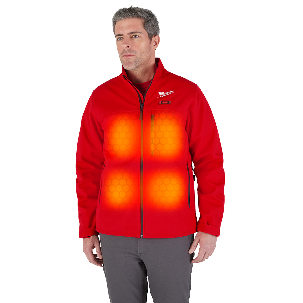 M12 Heated TOUGHSHELL Jacket Kit - Red M