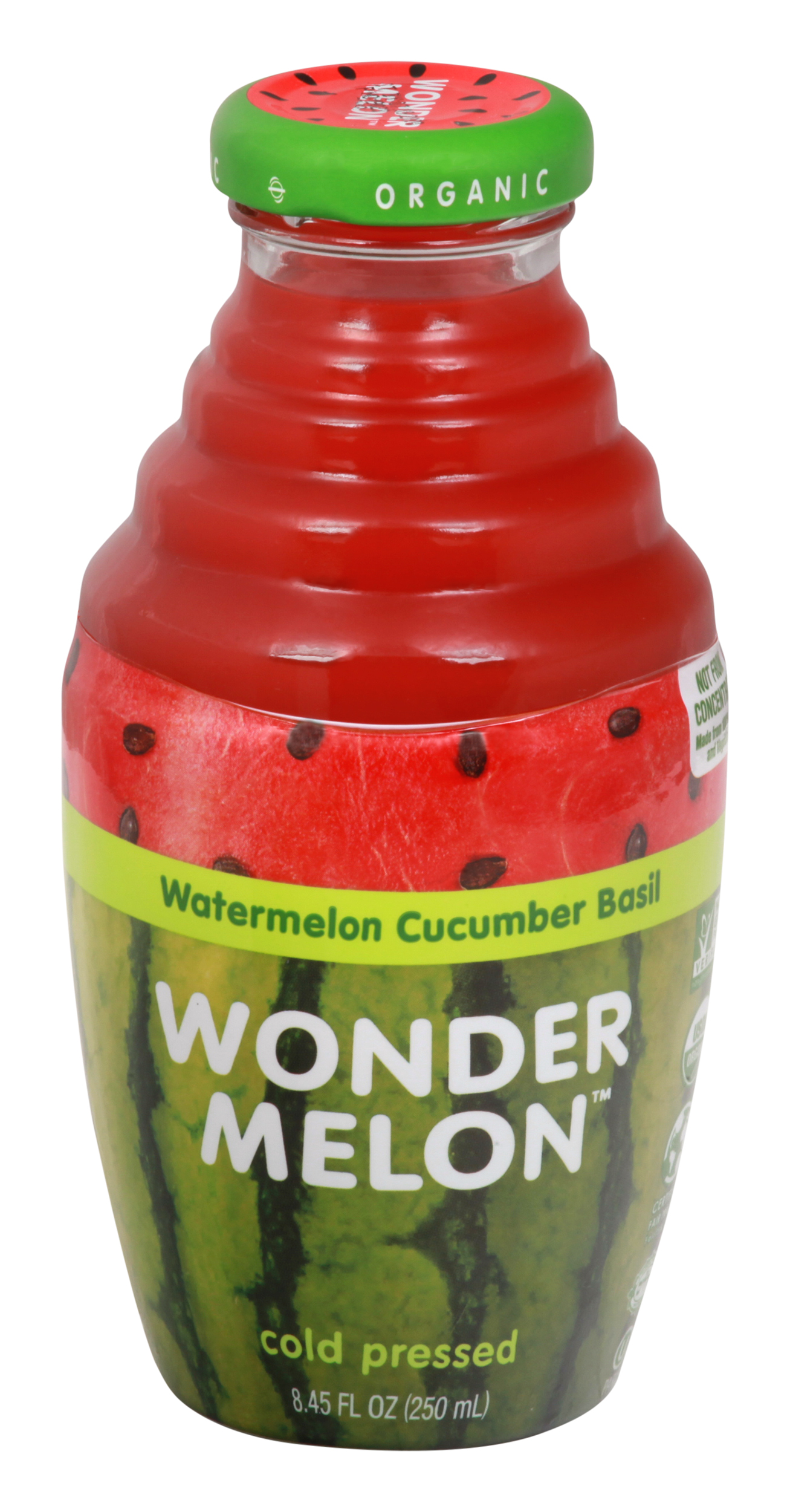 Wonder Melon Watermelon Juice, Basil Cucumber