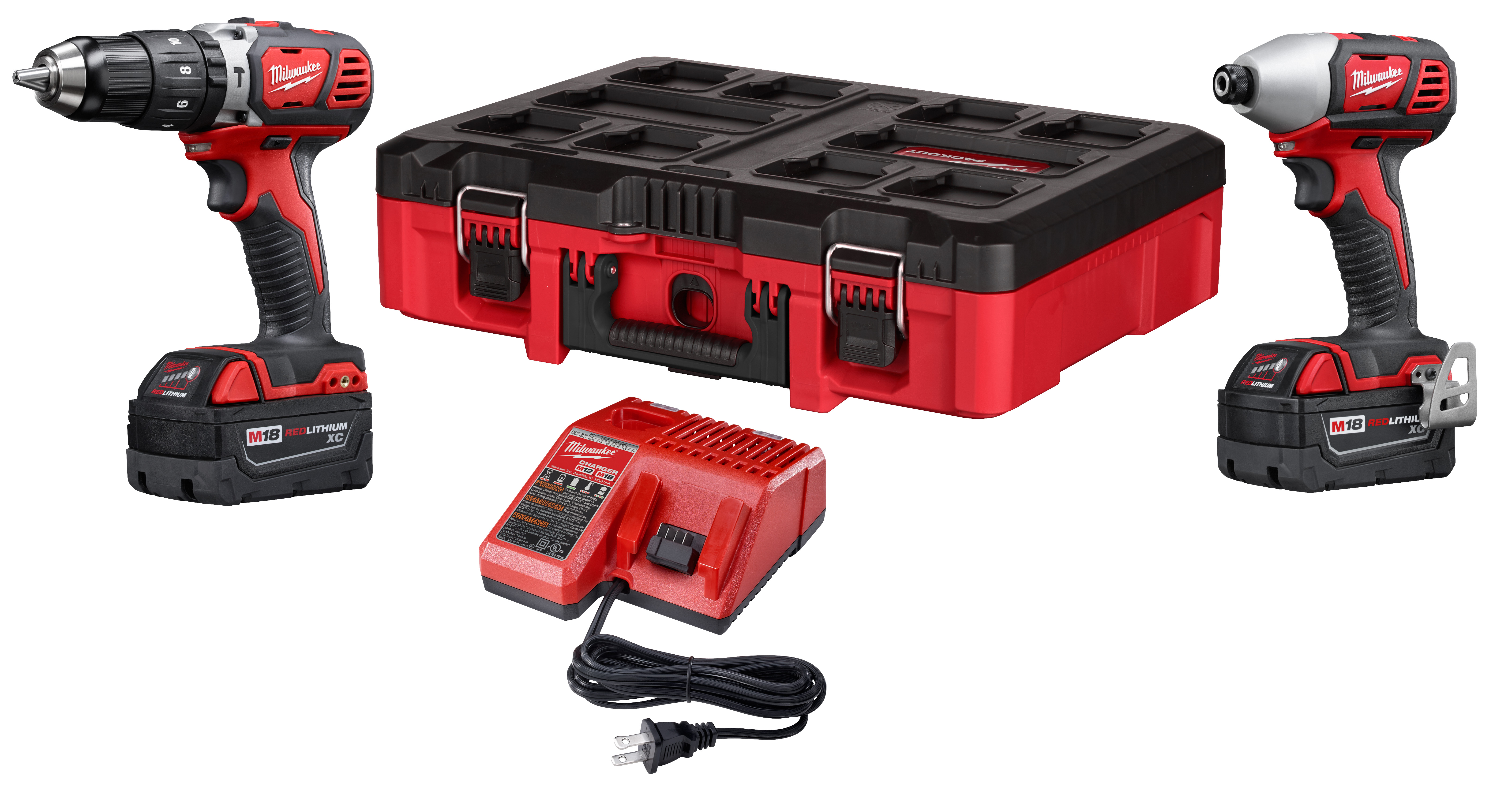 Product image for MILW 2697-22PO 2 Tool Combo Kit wit
