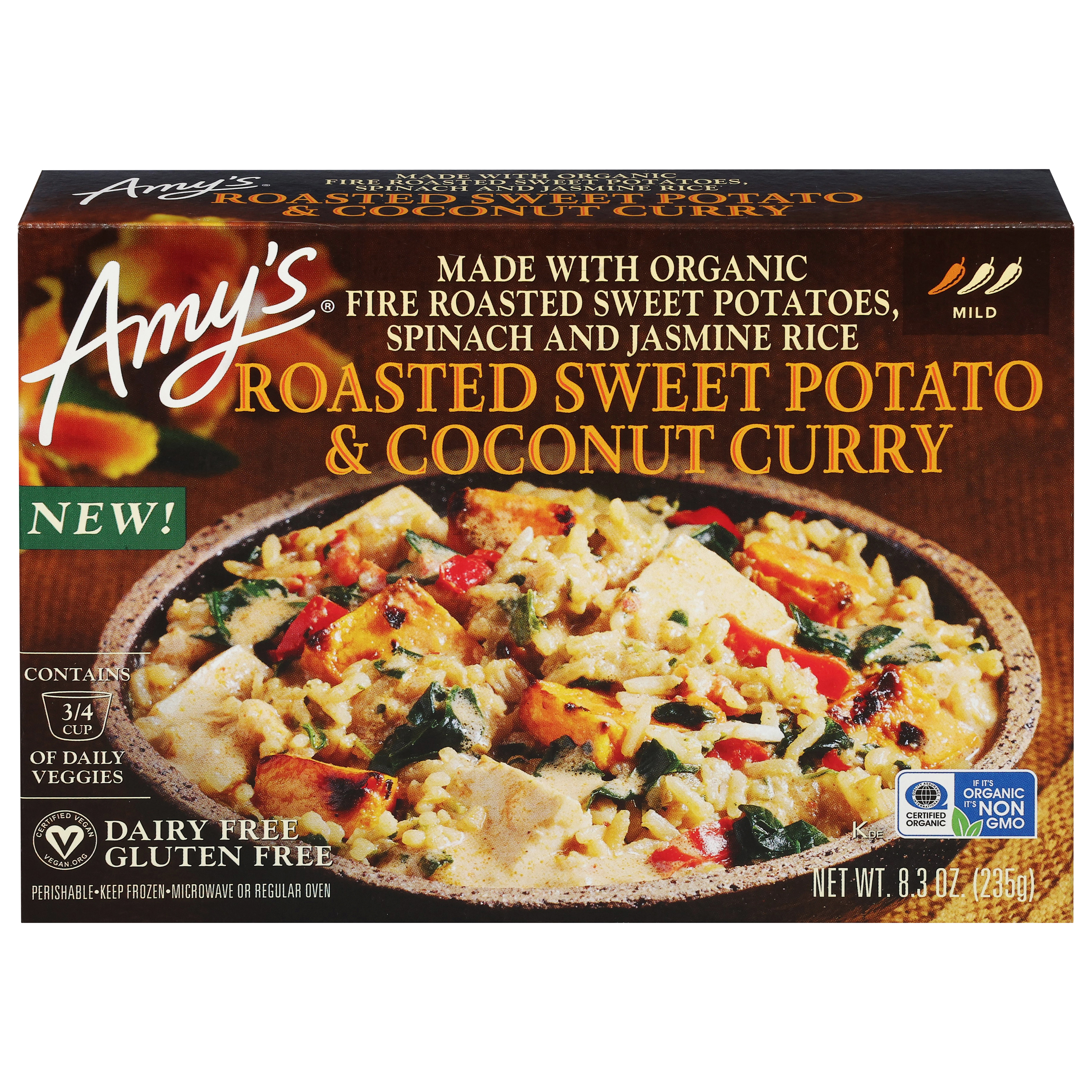 Amy's Mild Roasted Sweet Potato & Coconut Curry