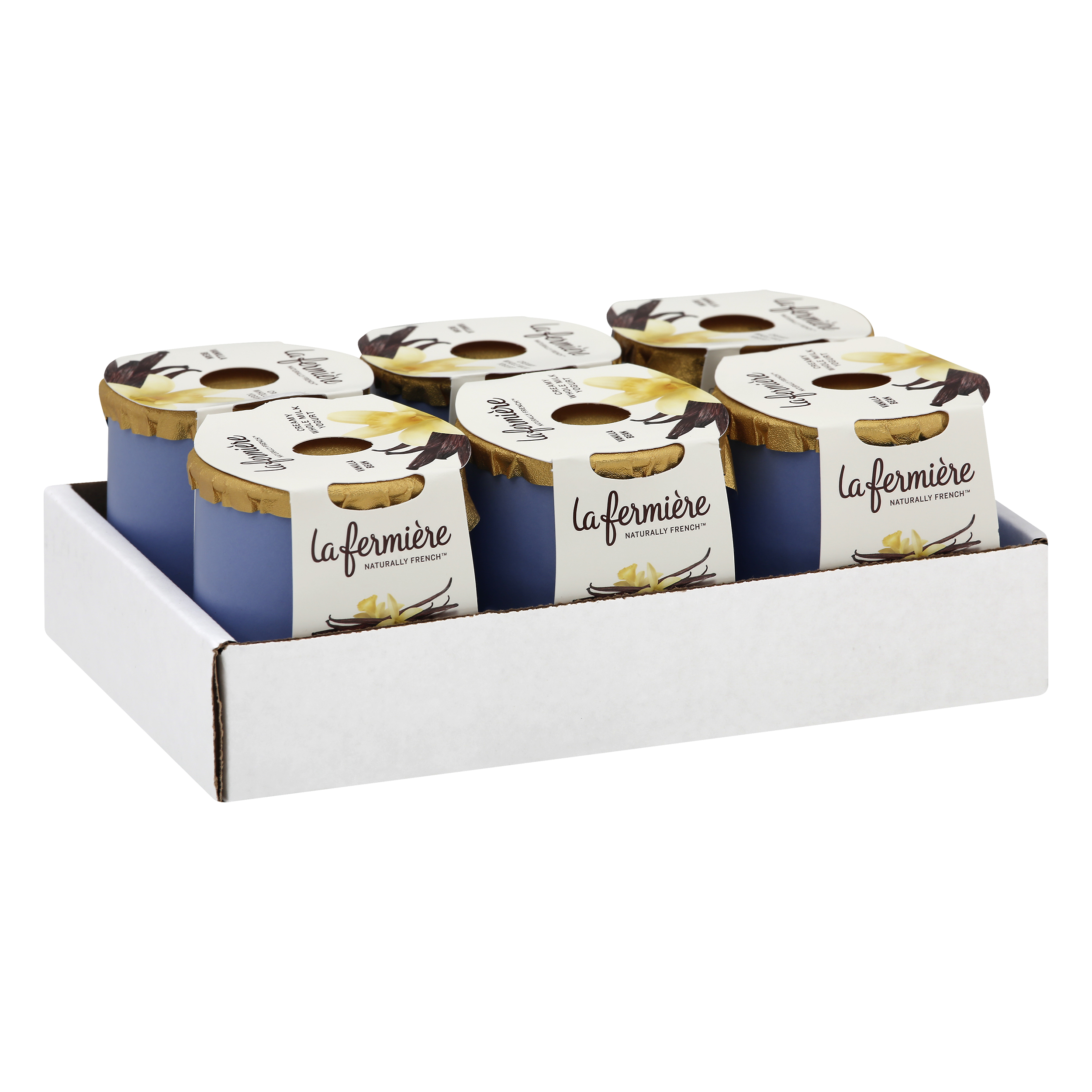 La Fermiere Whole Milk Creamy Vanilla Bean Yogurt