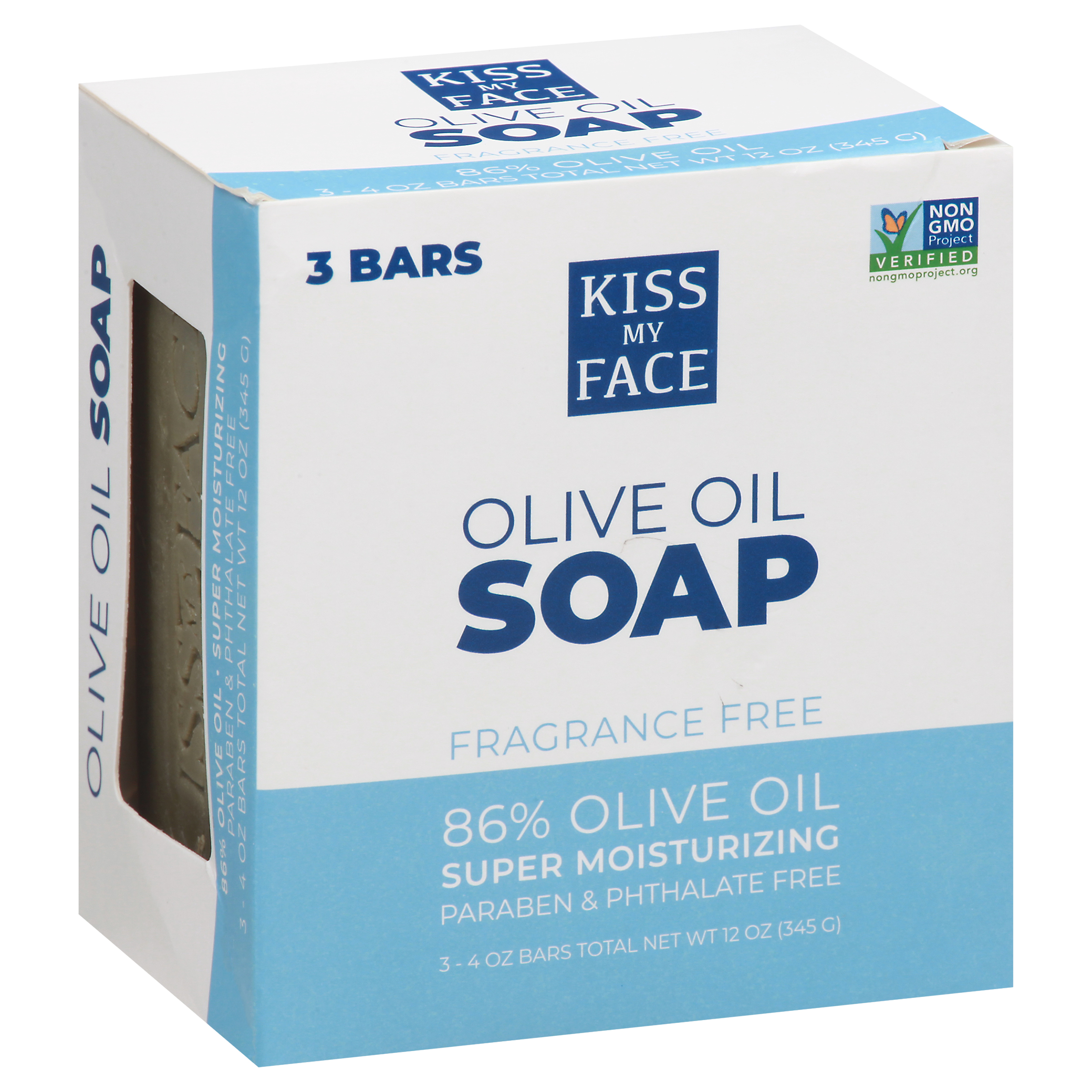 Kiss My Face Fragrance Free Olive Oil Soap