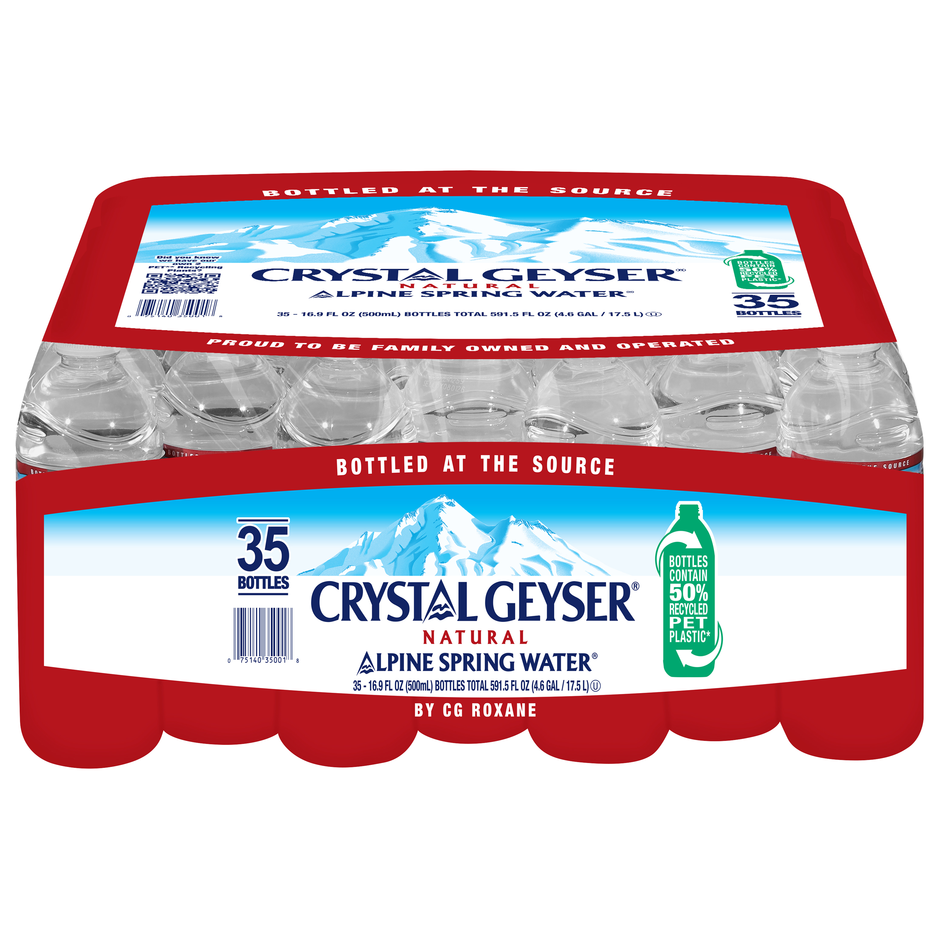 Crystal Geyser Natural Alpine Spring Water