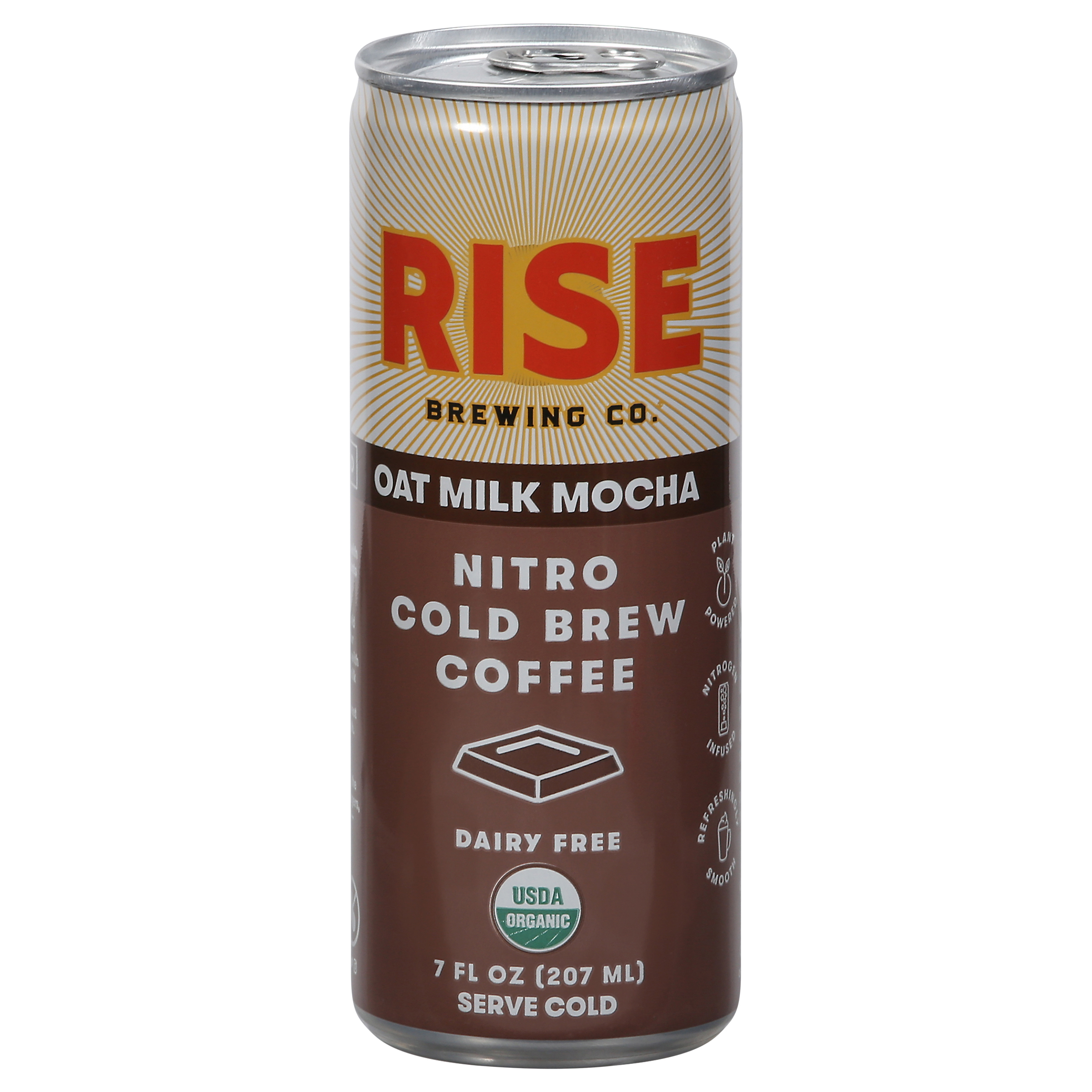 Rise Brewing Co. Cold Brew Nitro Oat Milk Mocha Coffee