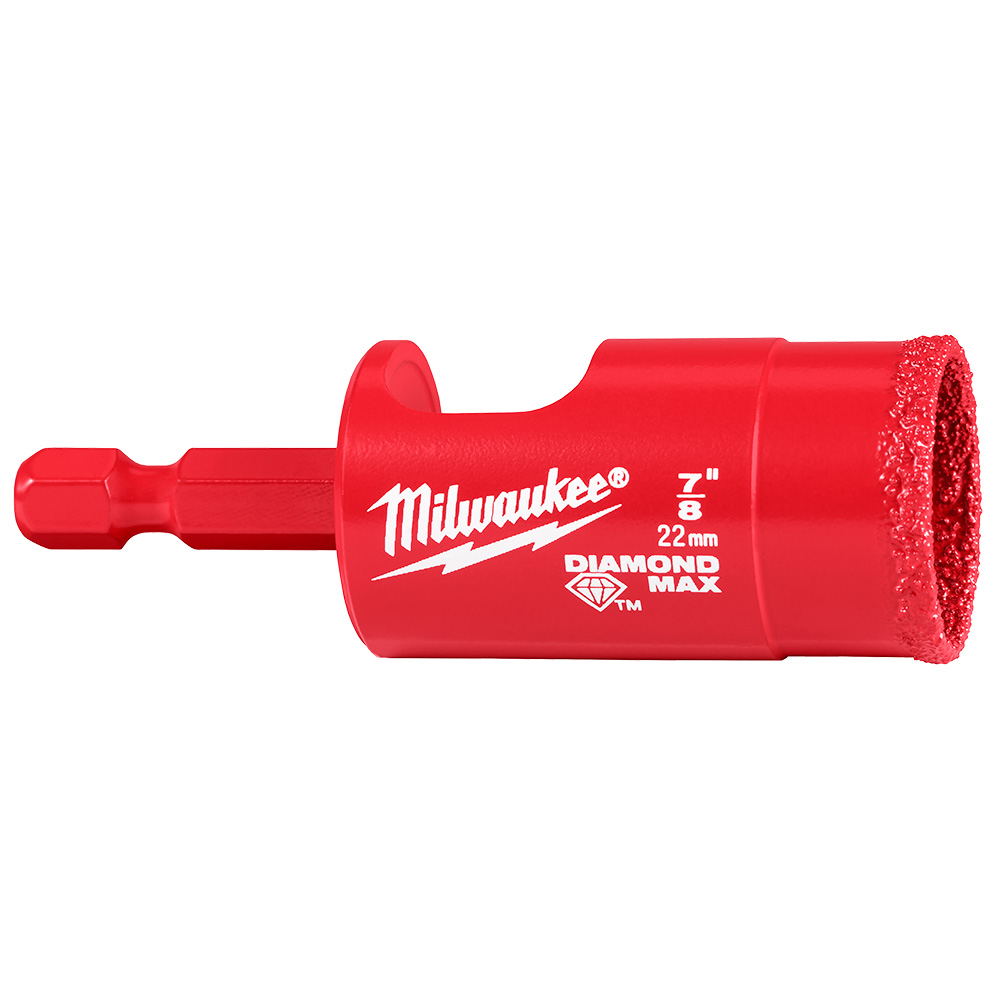 Milwaukee 7/8" Diamond Max Hole Saw Bit