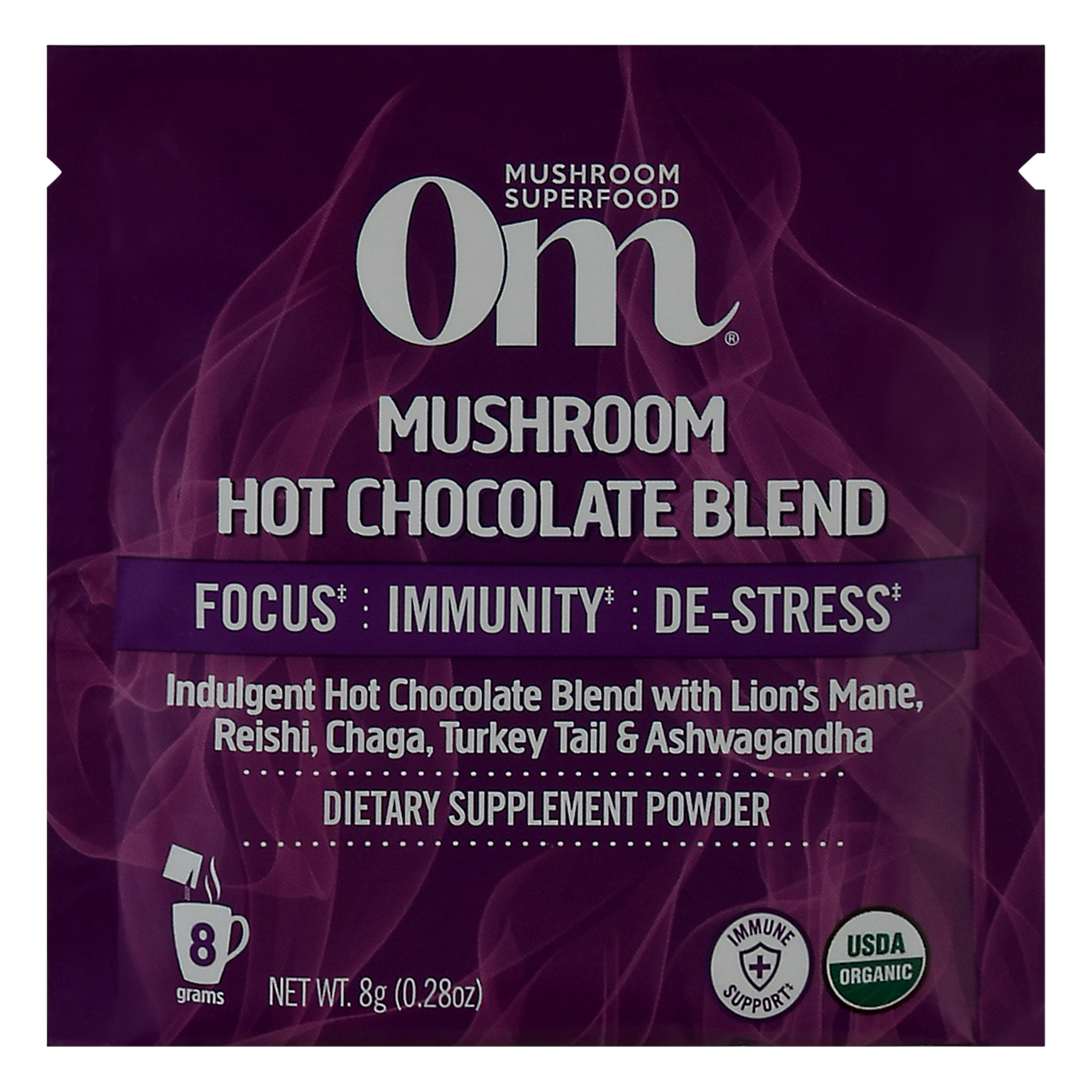 Om Hot Chocolate Blend Mushroom Powder