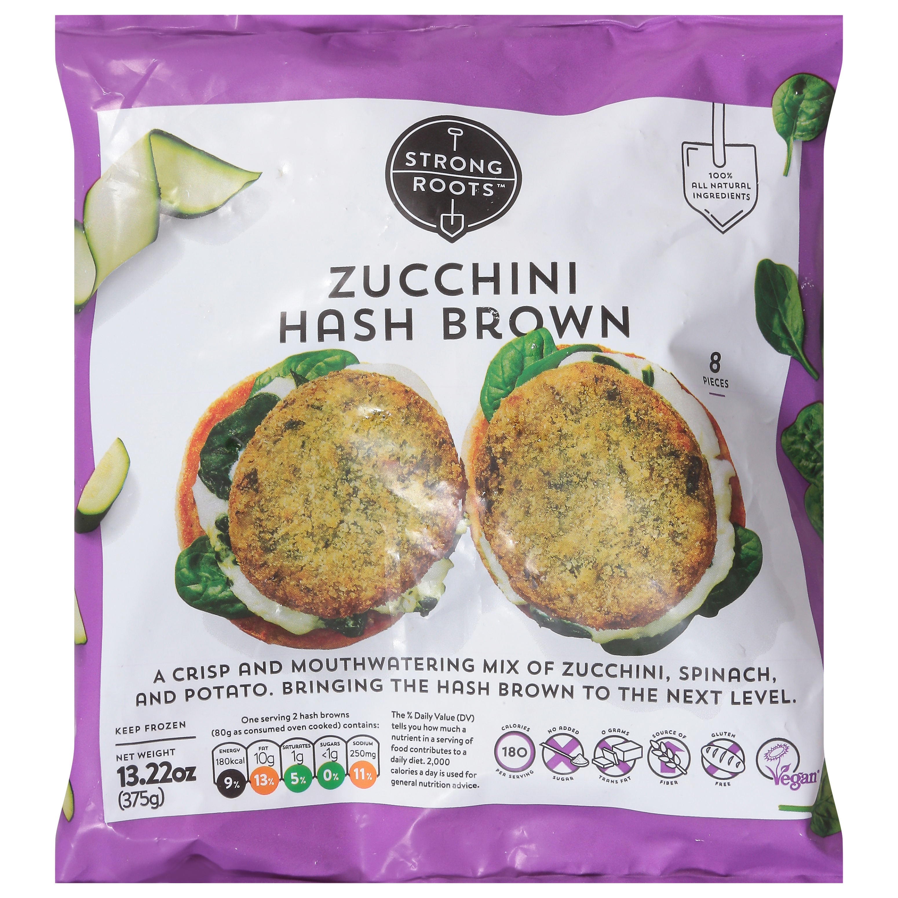 Strong Roots Zucchini Hash Brown