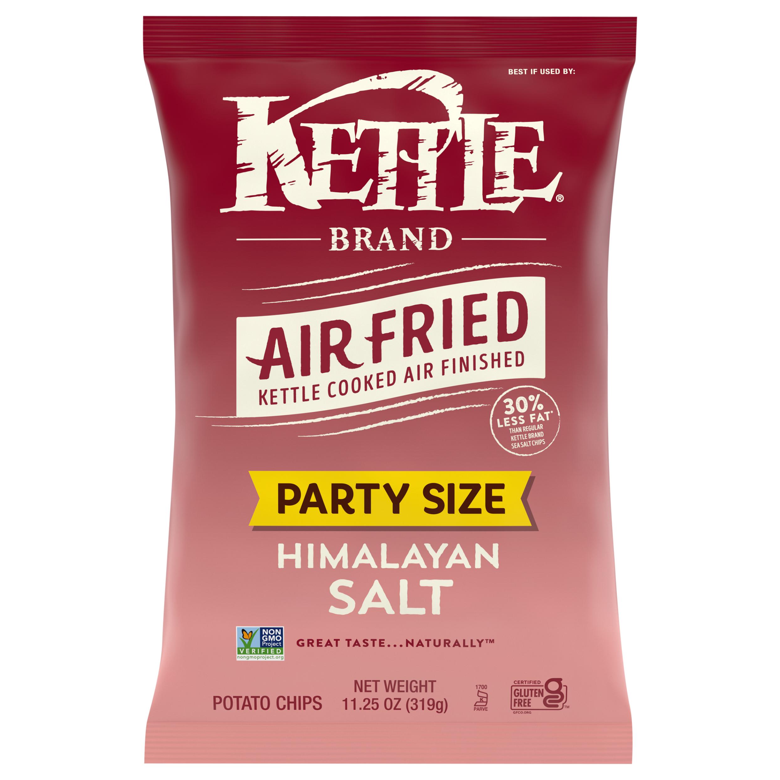 Kettle Brand Himalayan Salt Potato Chips Party Size