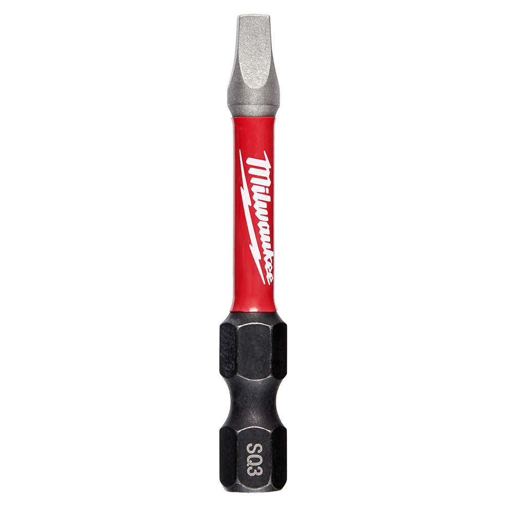 SHOCKWAVE 2" Impact Square Recess #3 Power Bit