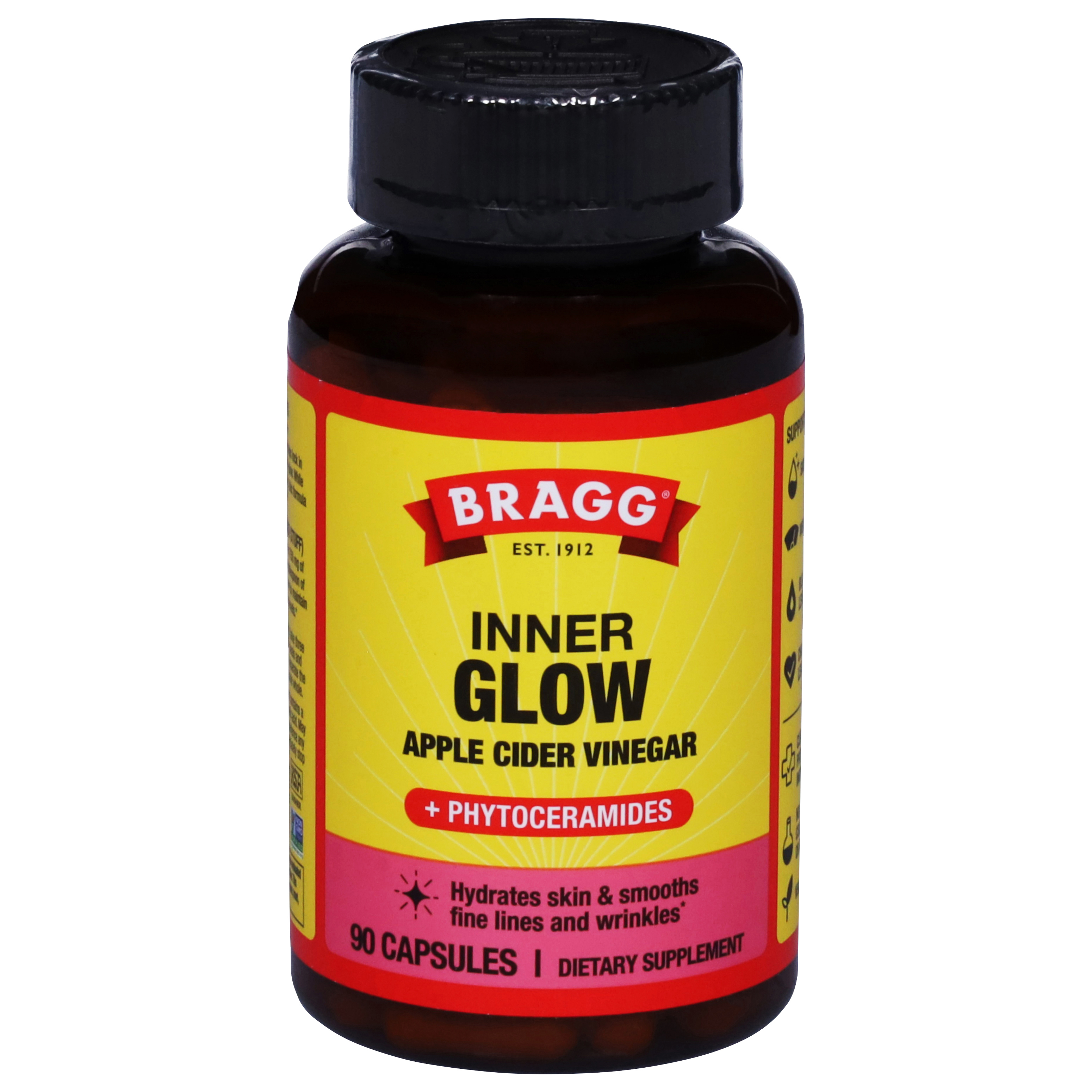 Bragg Inner Glow Apple Cider Vinegar 90 Capsules