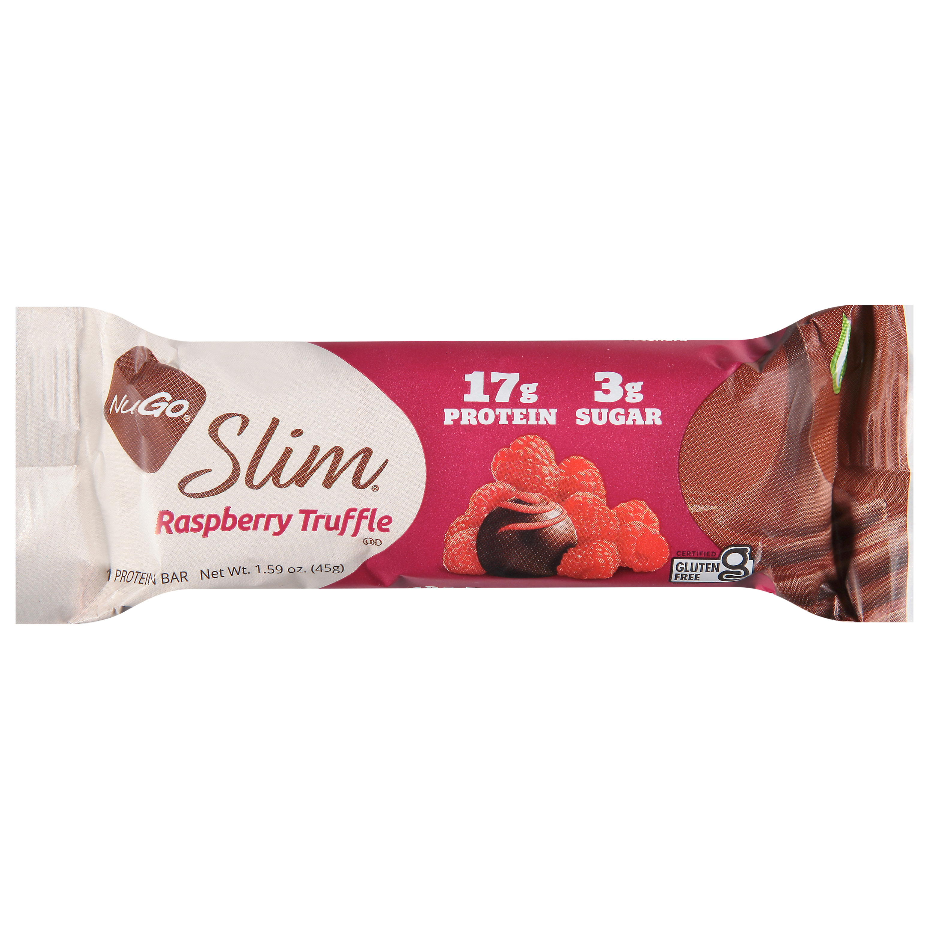 NuGo Slim Raspberry Truffle Protein Bar