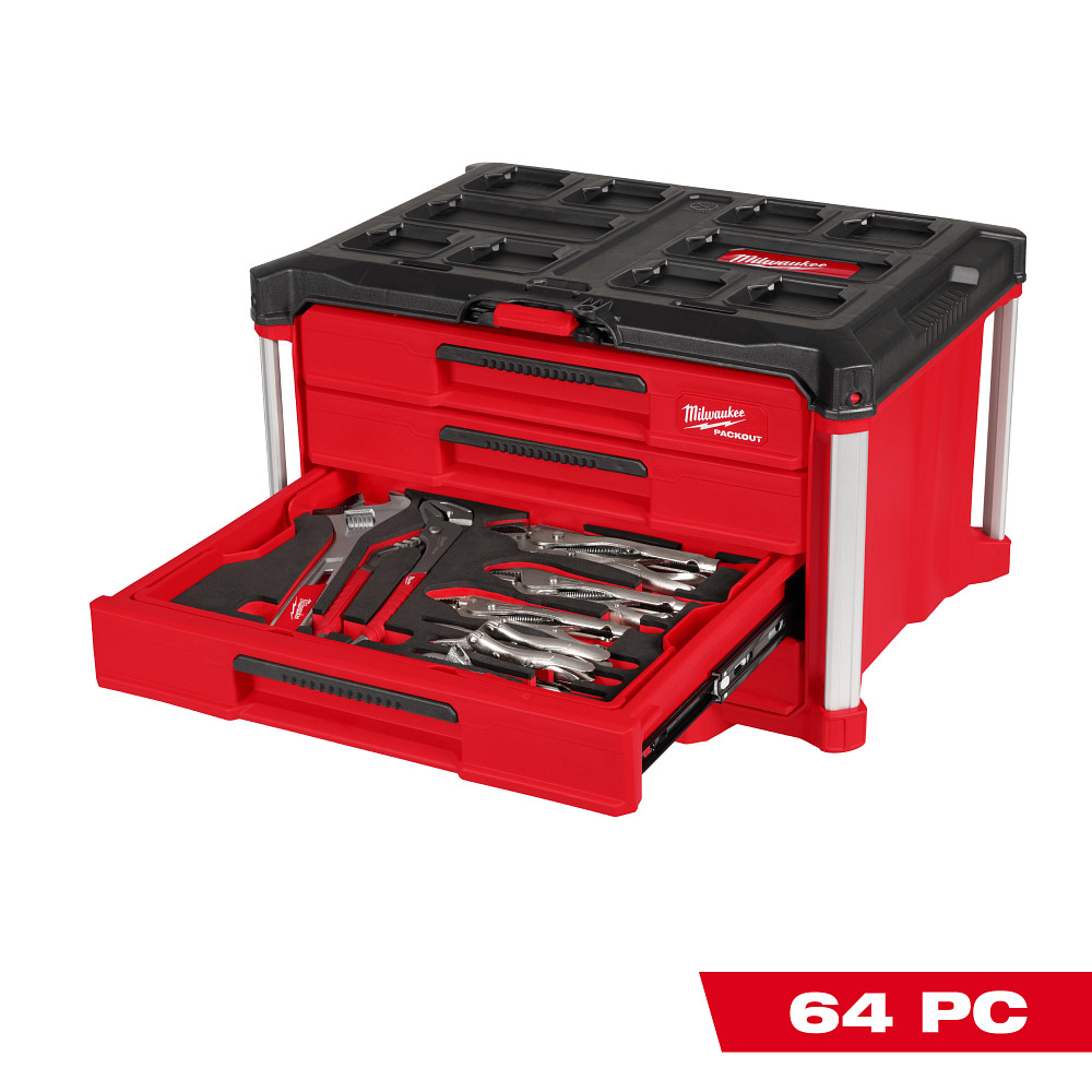 Product image for MILW 48-22-9493 64pc Hand Tool Set