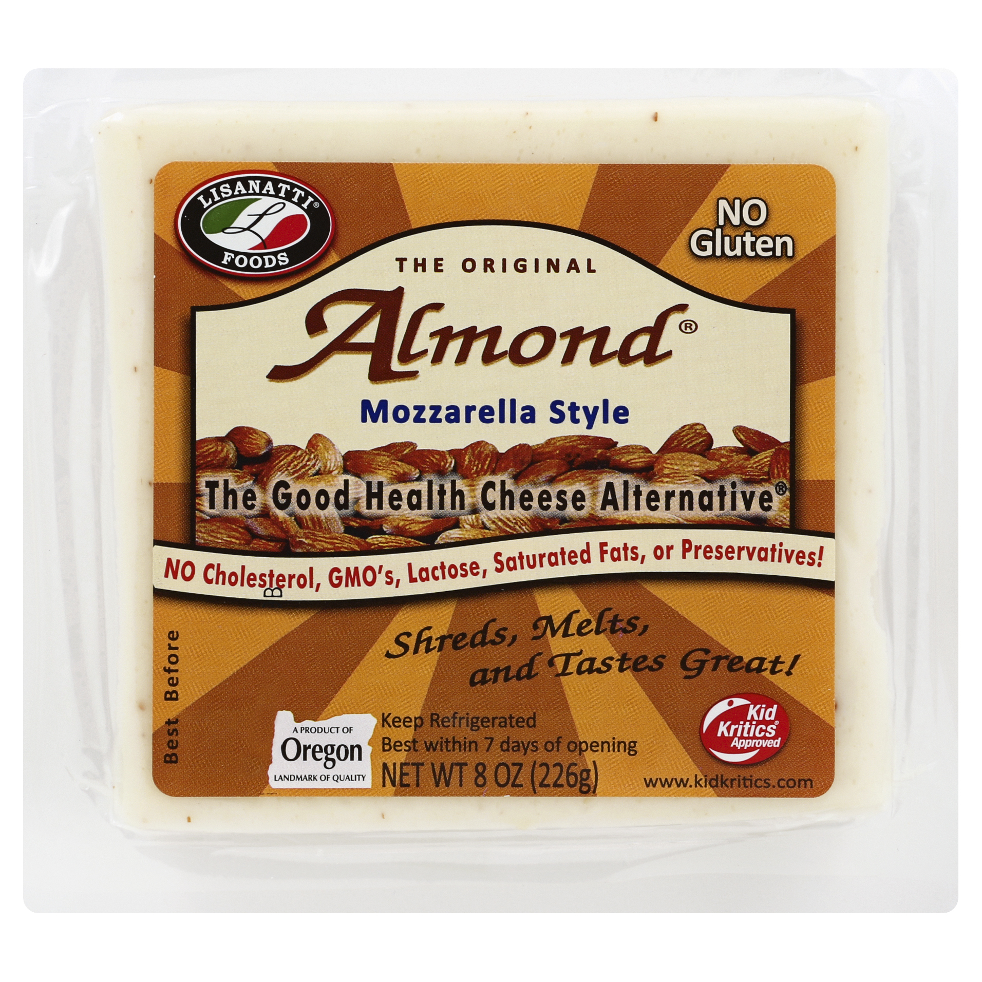 Lisanatti Foods Mozzarella Style