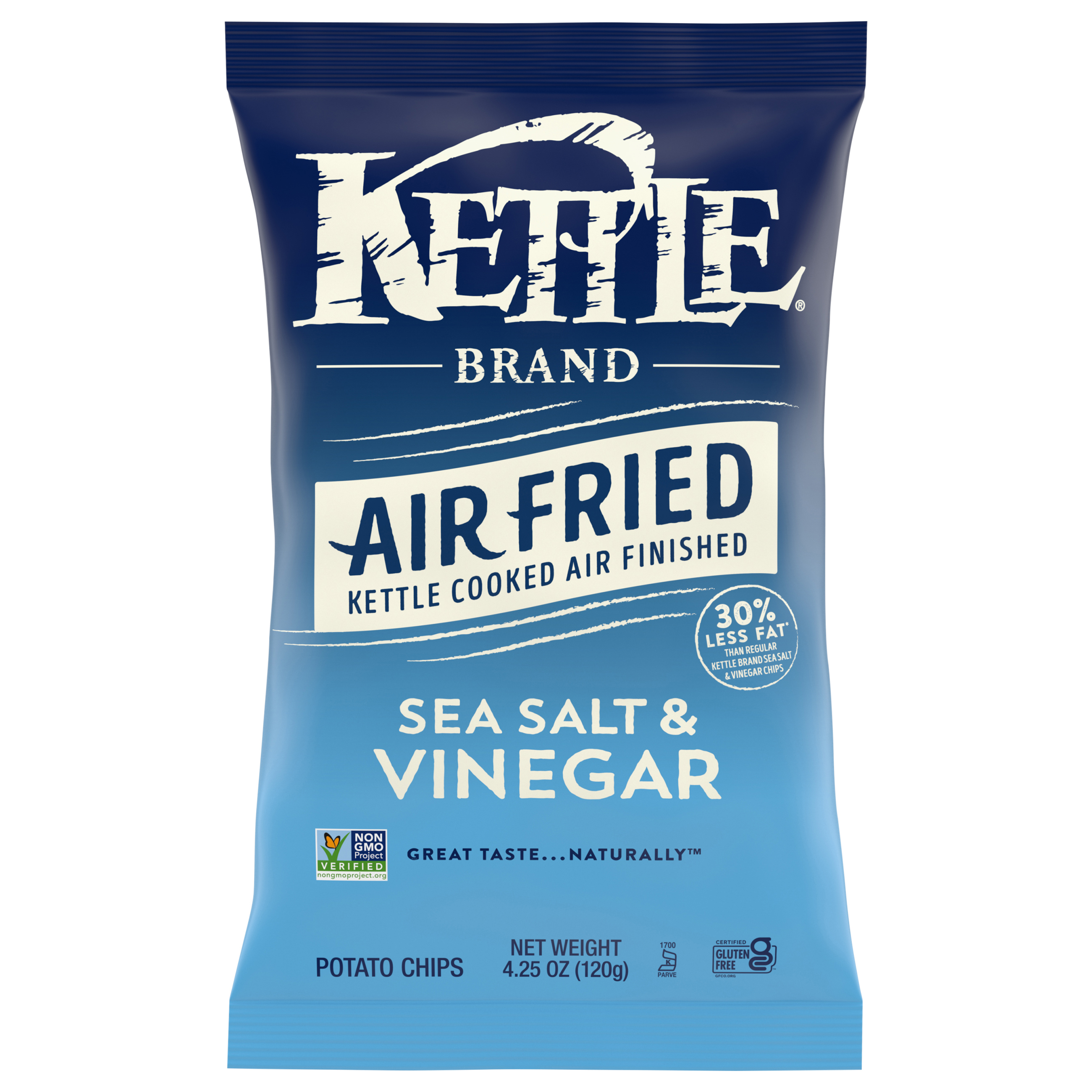 Kettle Brand Air Fried Sea Salt & Vinegar Potato Chips