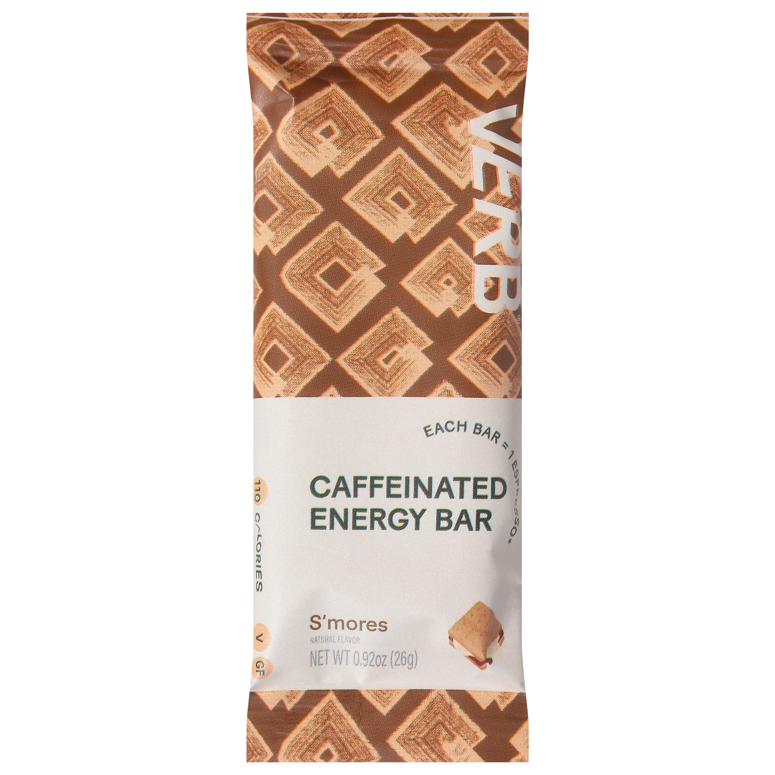 Verb Caffeinated S'mores Energy Bar