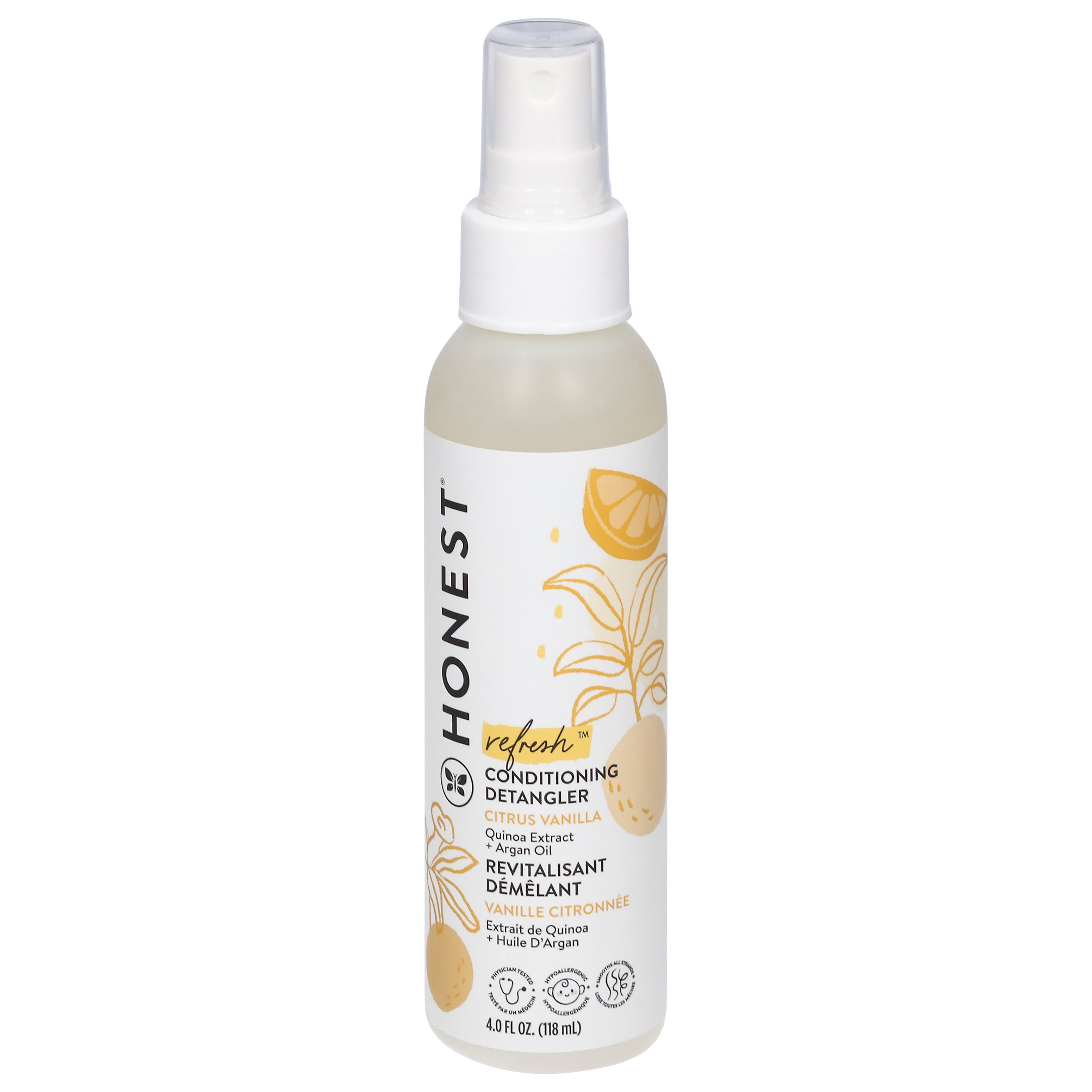 Honest Refresh Citrus Vanilla Conditioning Detangler