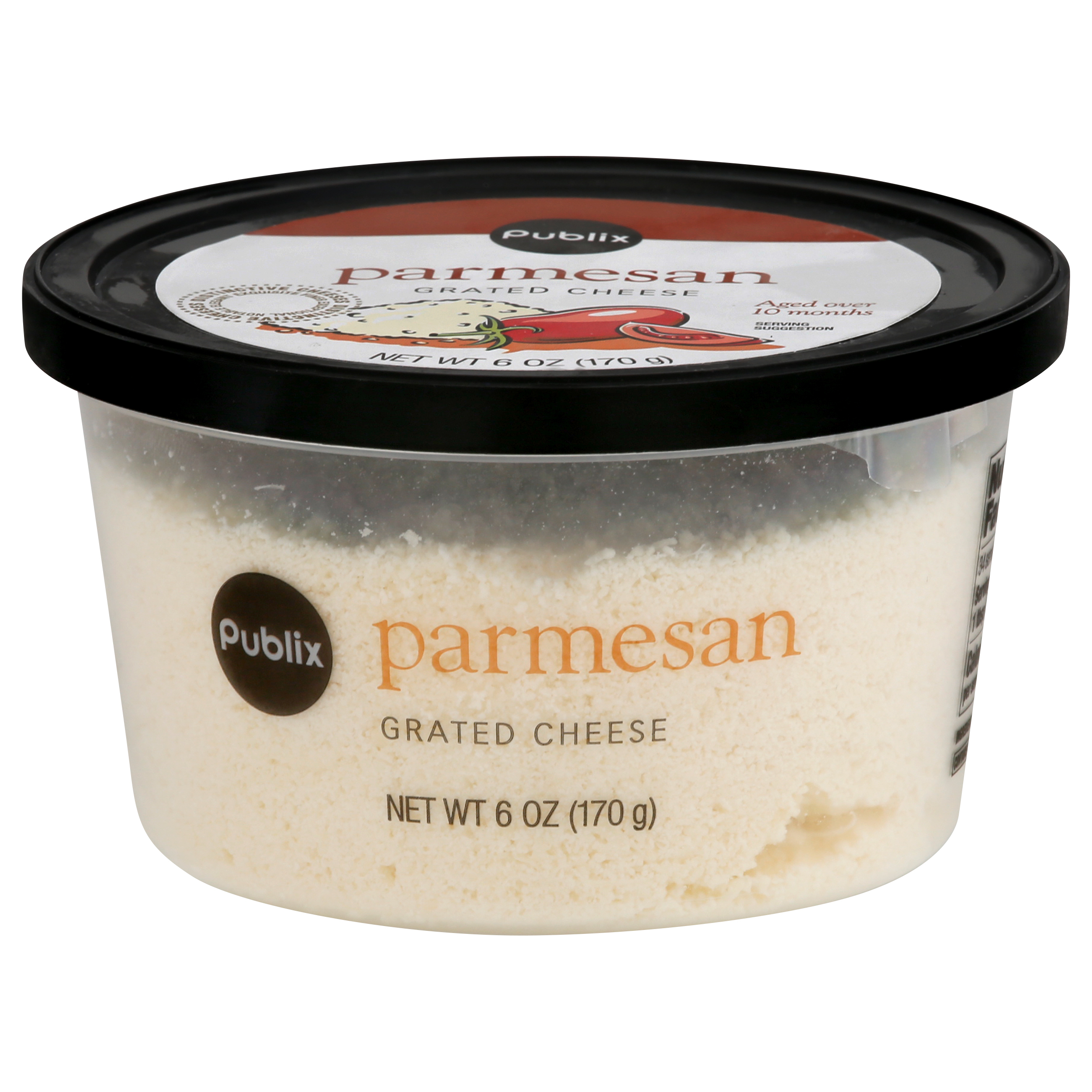 Publix Parmesan Grated Cheese 6 oz CUP\TUB