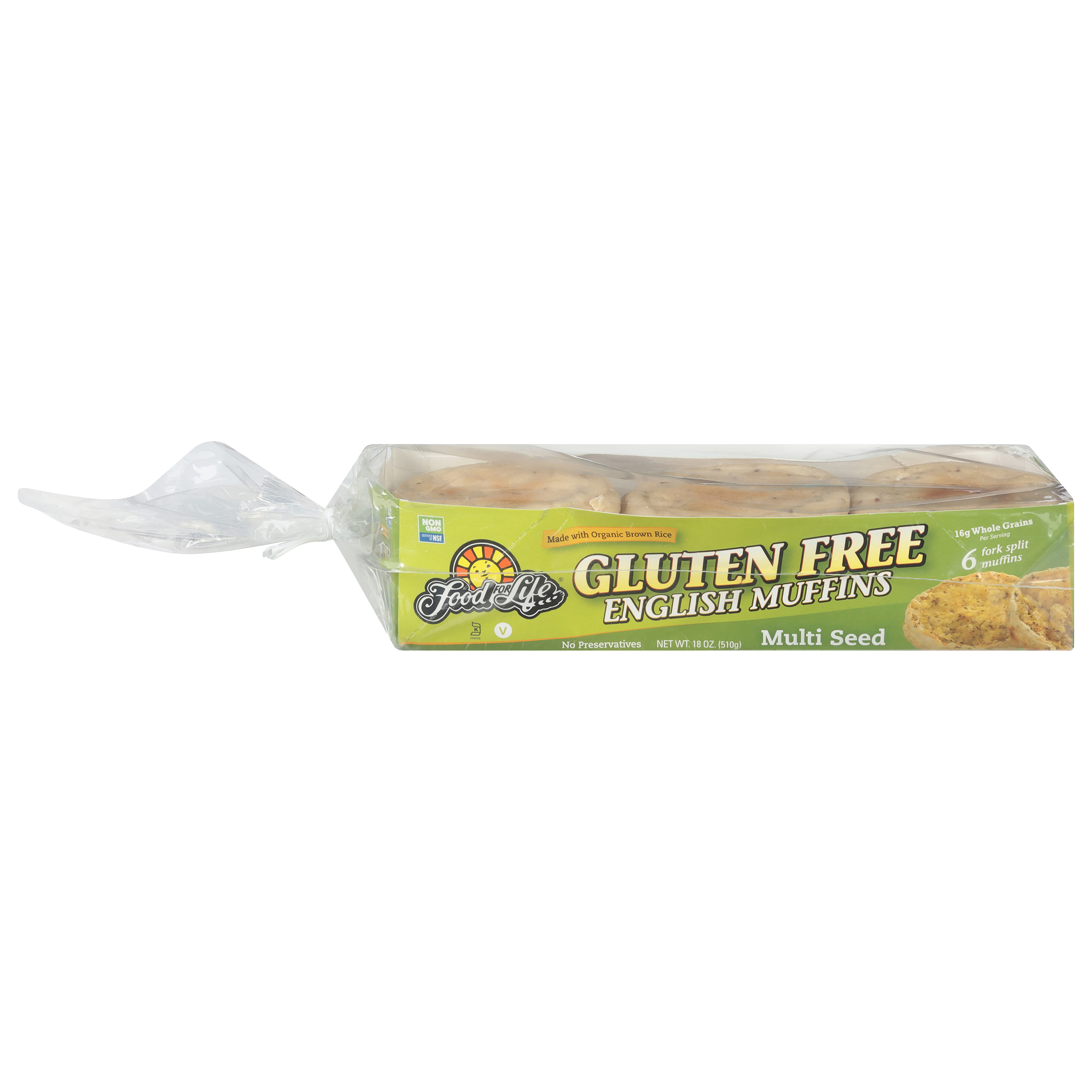 Food For Life Multi Seed Gluten Free English Muffins