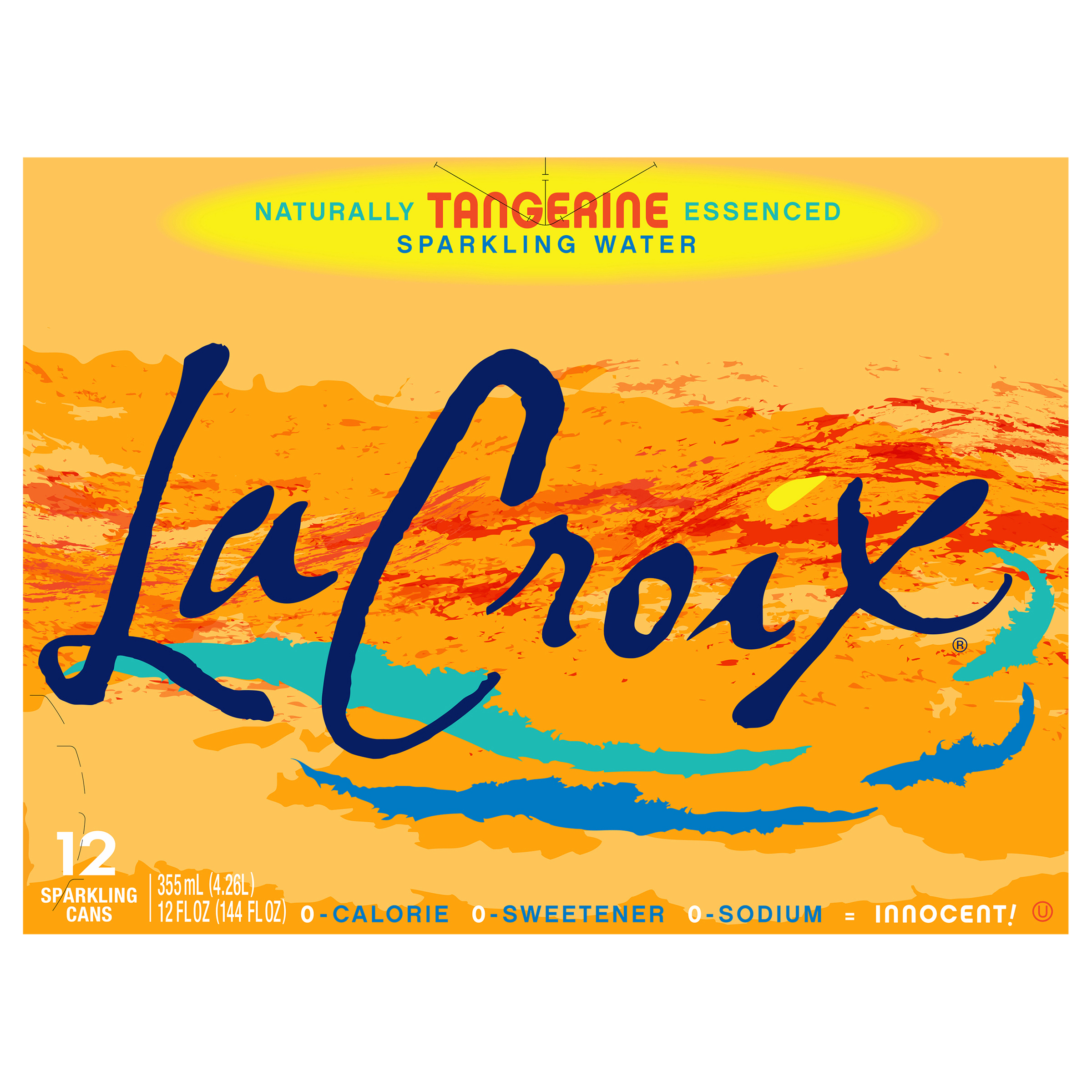 LaCroix Tangerine 12 Pack