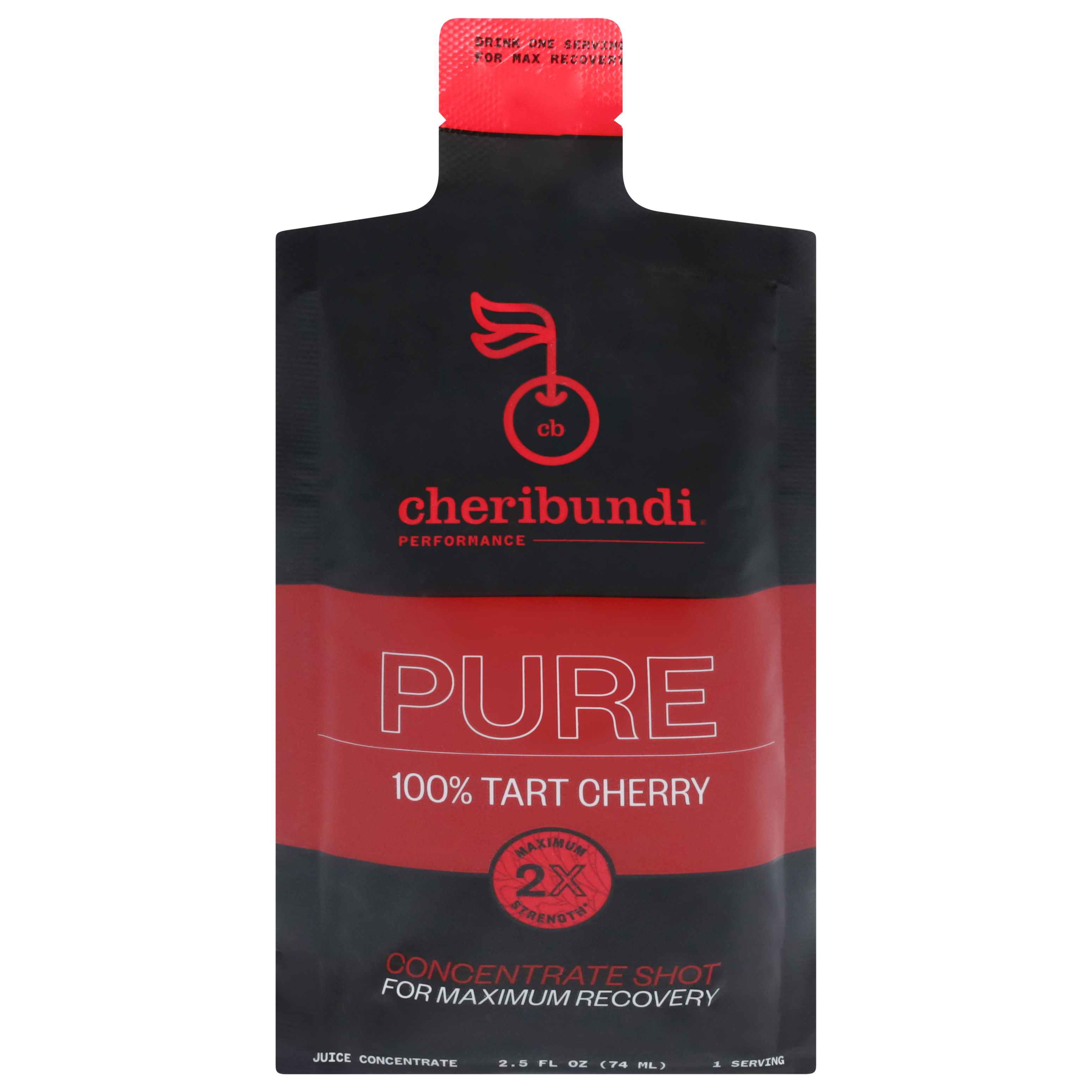 Cheribundi Pure 100% Tart Cherry Concentrate Shot
