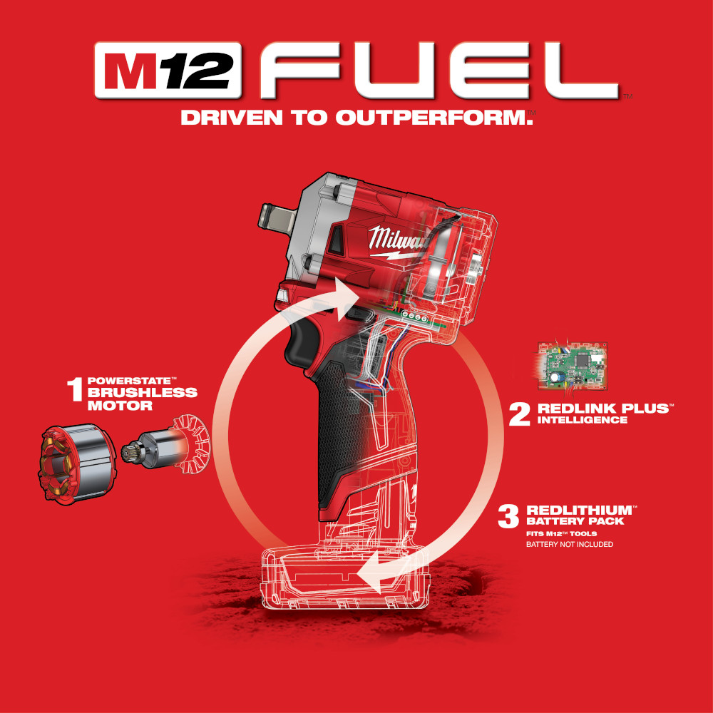 M12 fuel driven to outperform sale