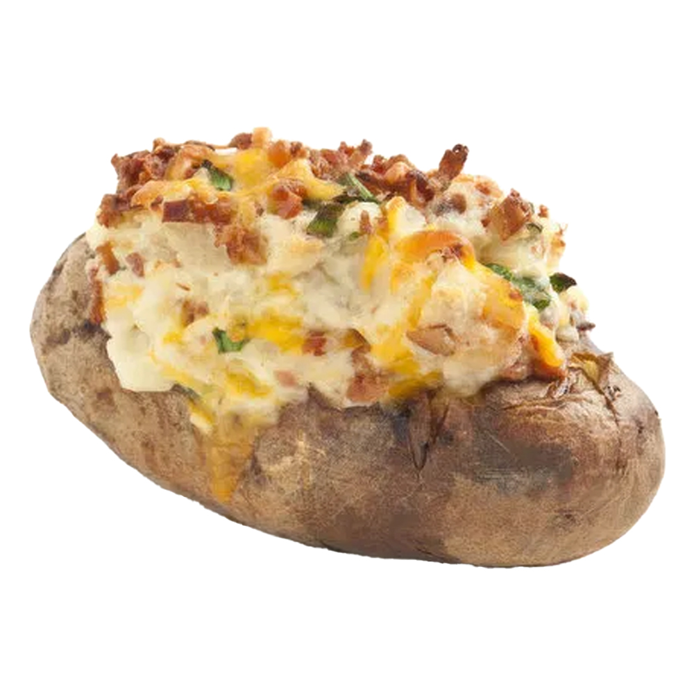 Cub Twice Baked Potato, Bacon Cheddar, Cold, 1 Each