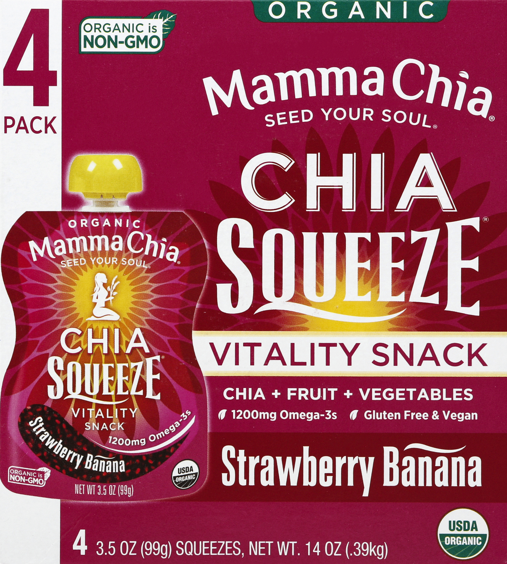 Mamma Chia Chia Squeeze Vitality Snack