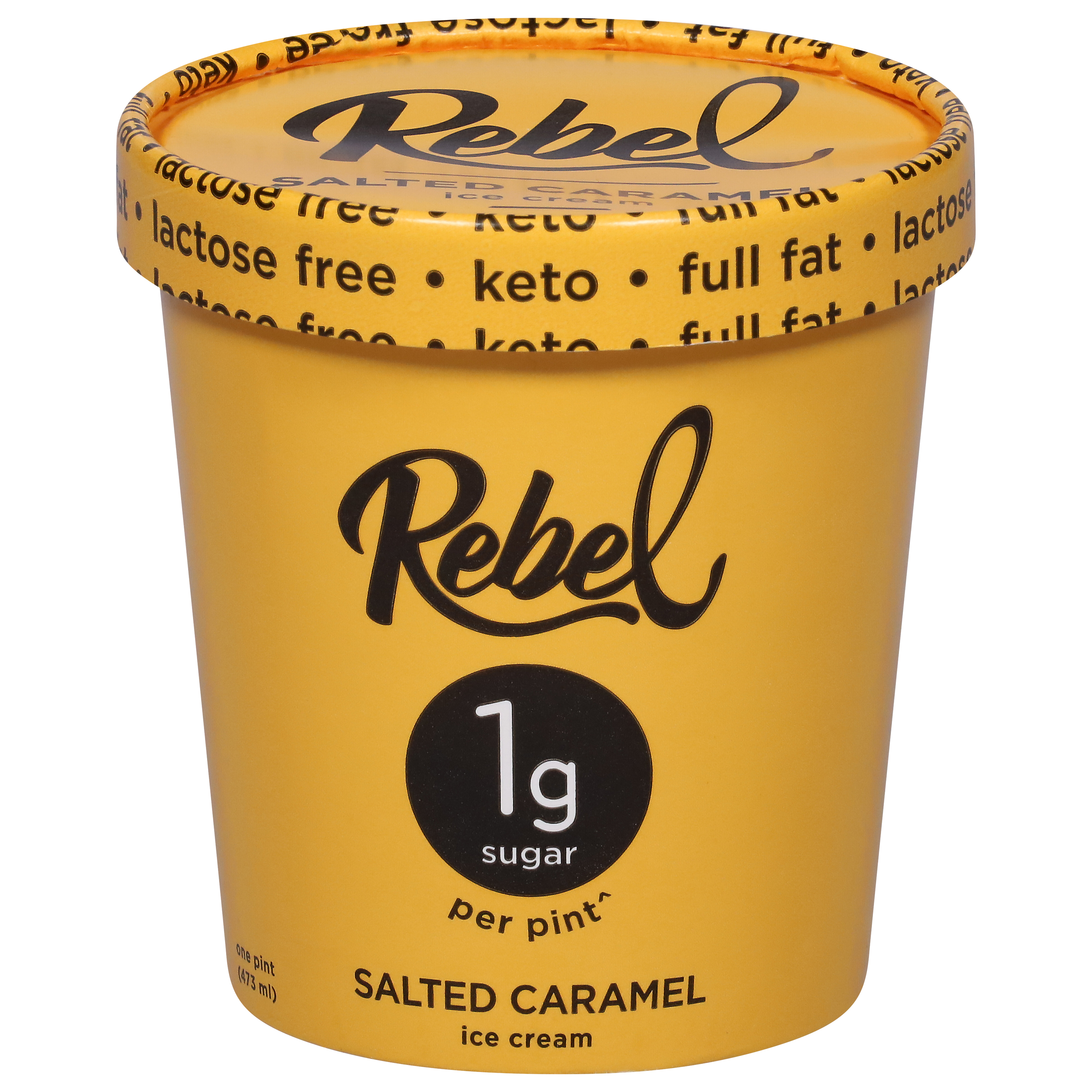 Rebel Salted Caramel Ice Cream