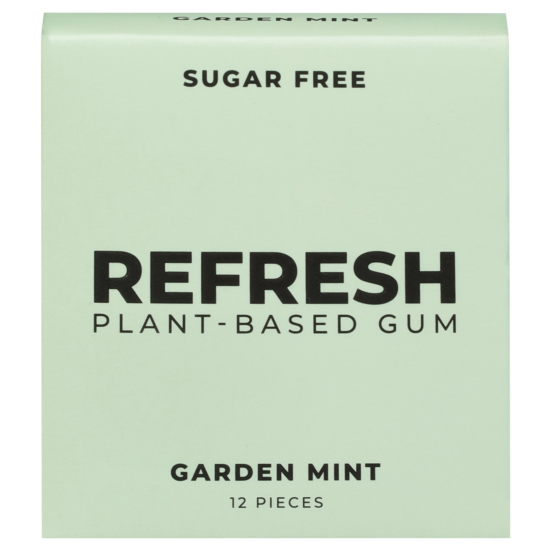 Refresh Sugar Free Plant-Based Garden Mint Gum