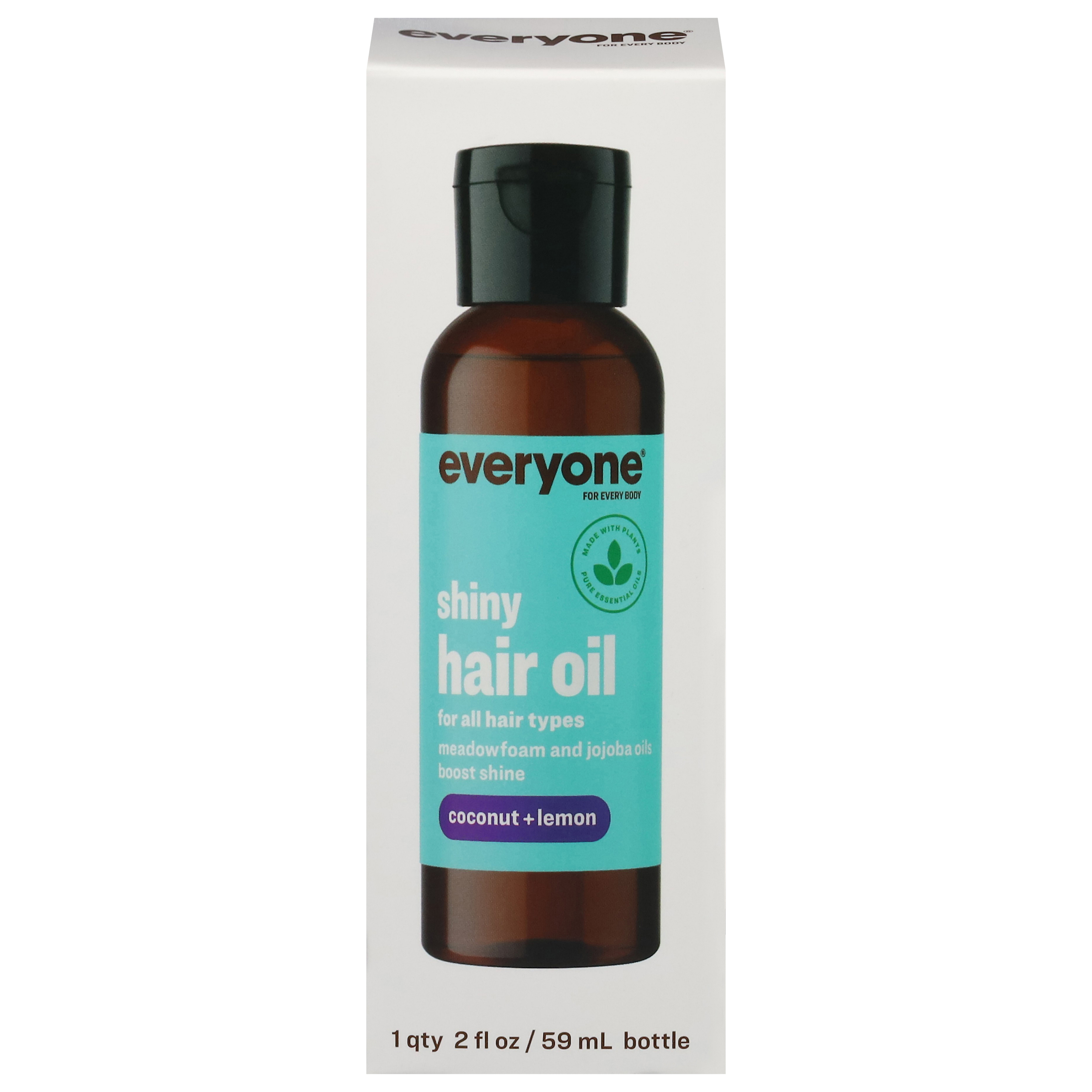 Everyone For Every Body Shiny Coconut + Lemon Hair Oil