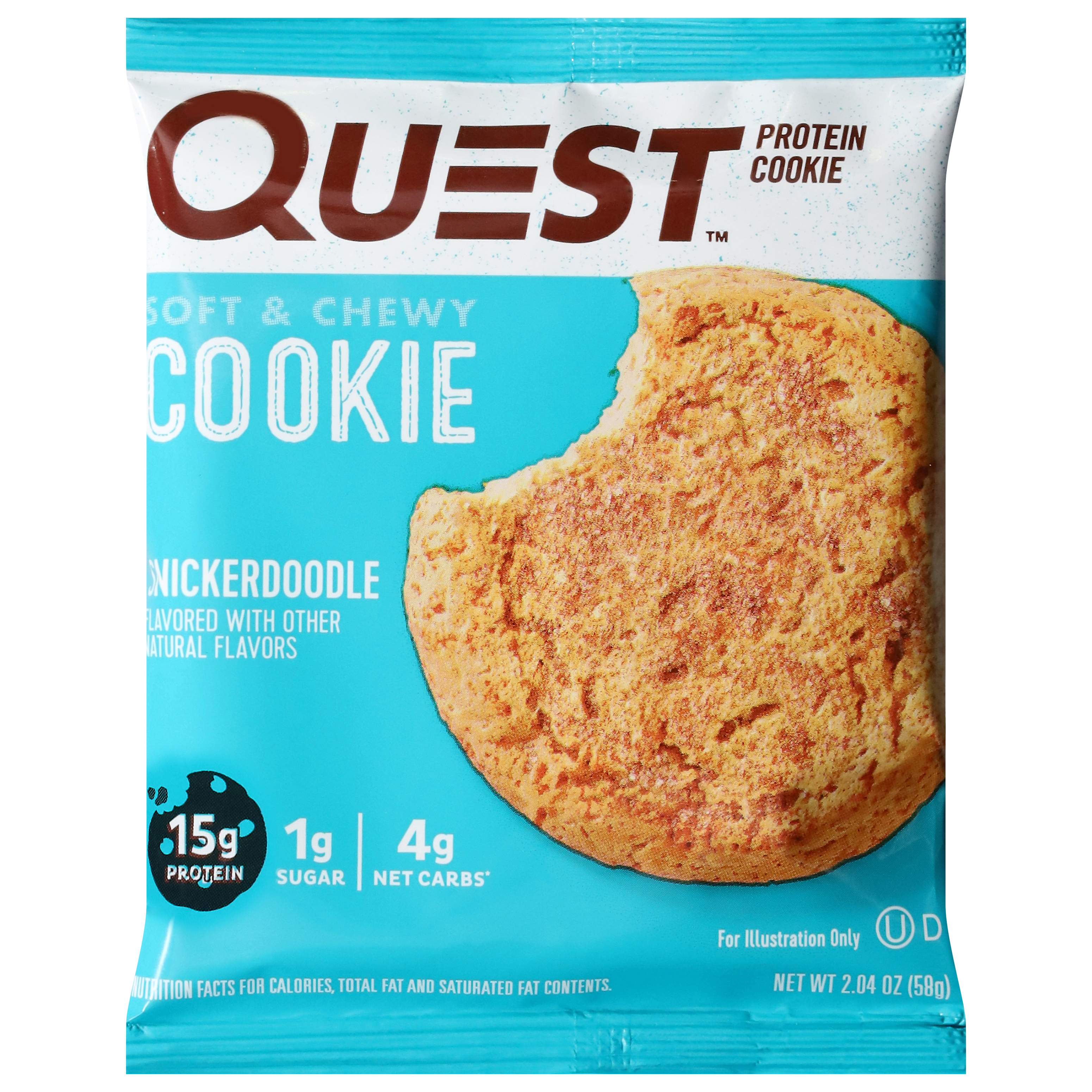 Quest Soft & Chewy Snickerdoodle Protein Cookie