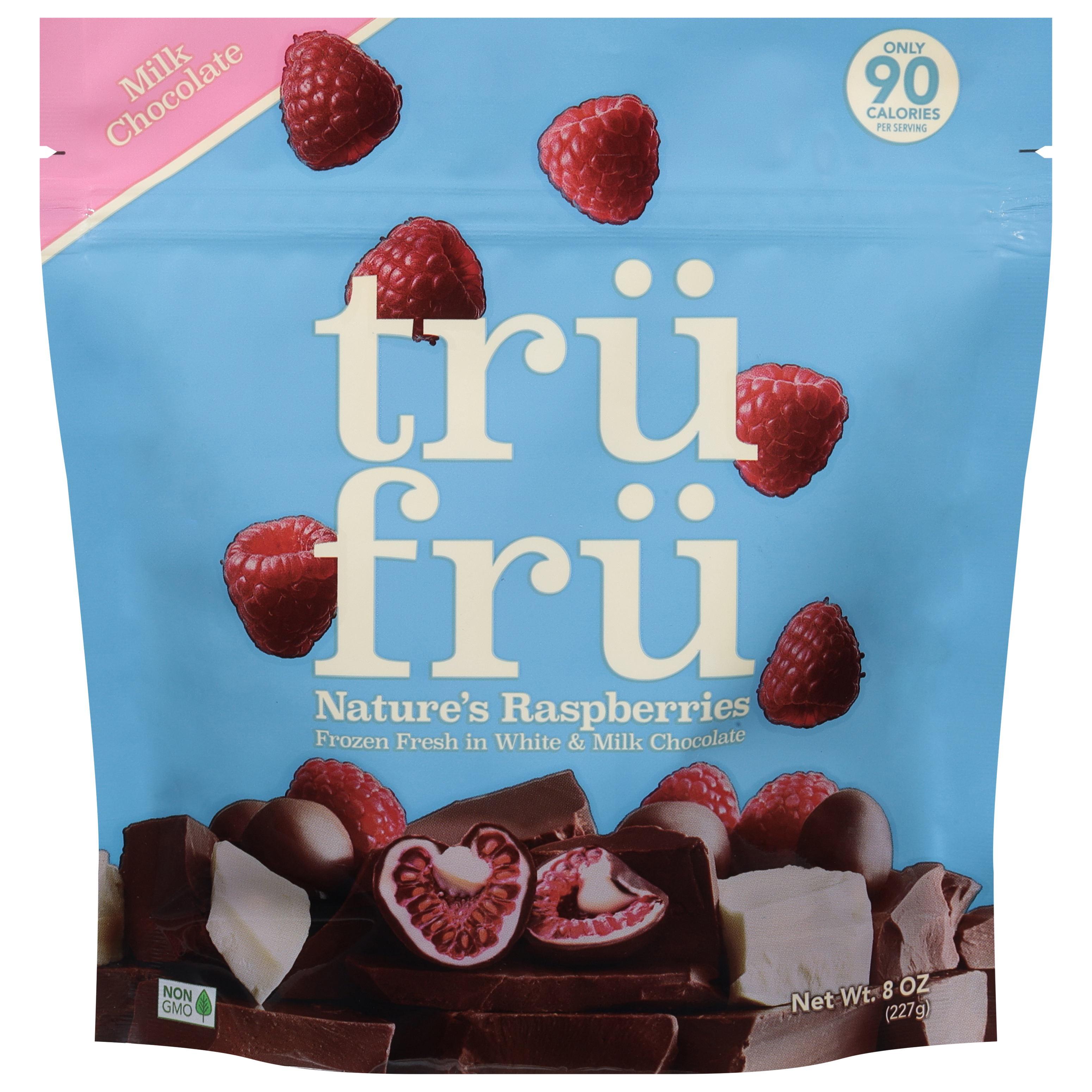 Tru Fru Milk Chocolate Nature's Raspberries