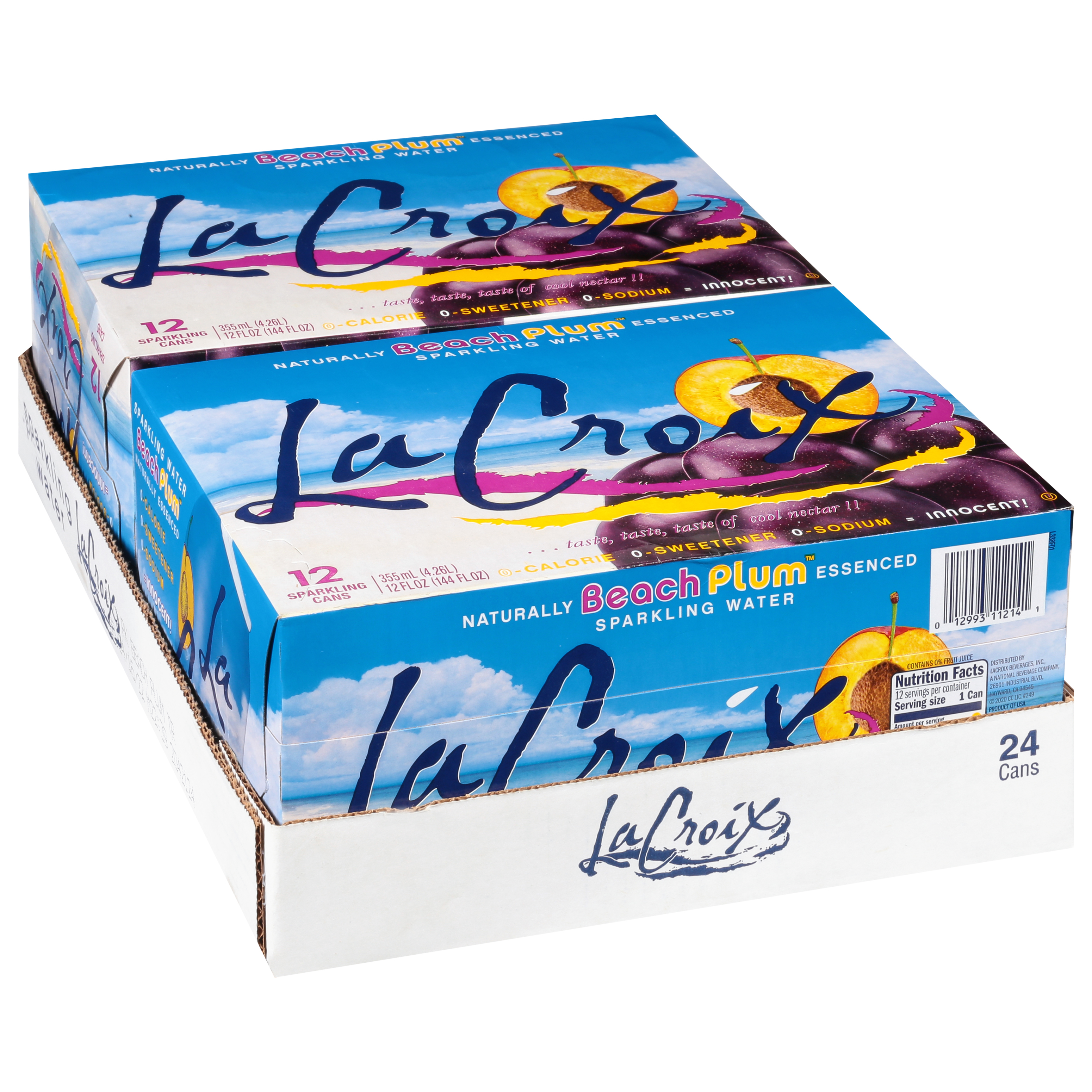 LaCroix Beach Plum Sparkling Water