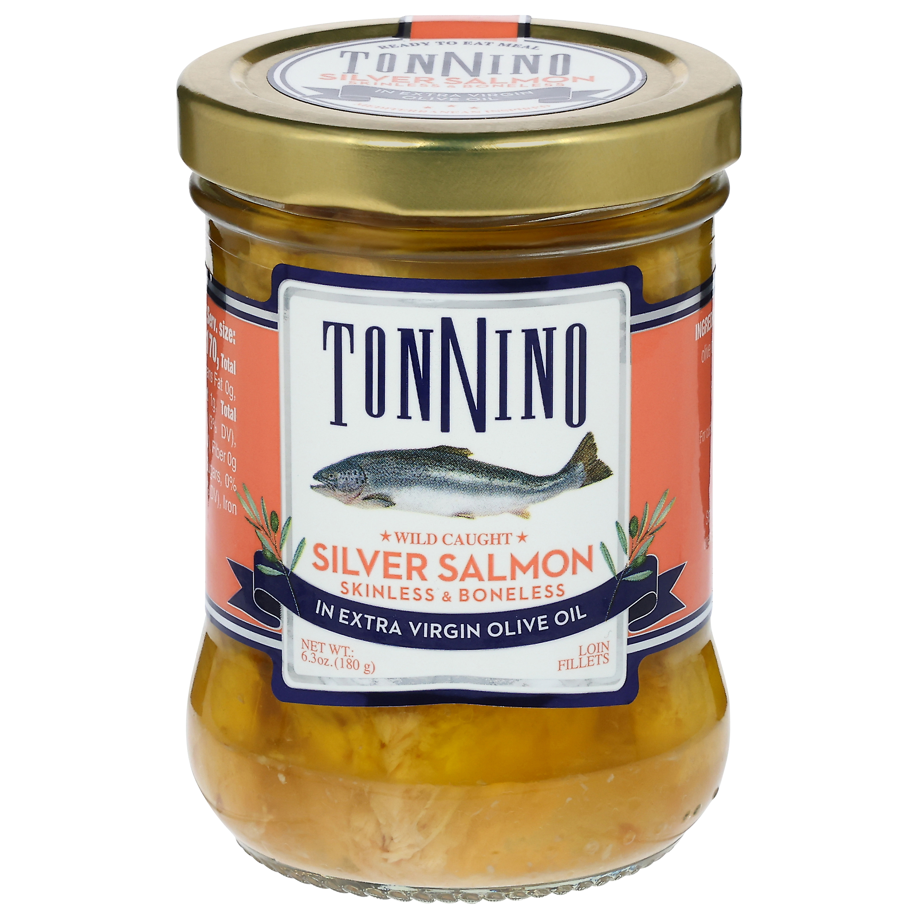 Tonnino Skinless & Boneless Wild Caught Silver Salmon