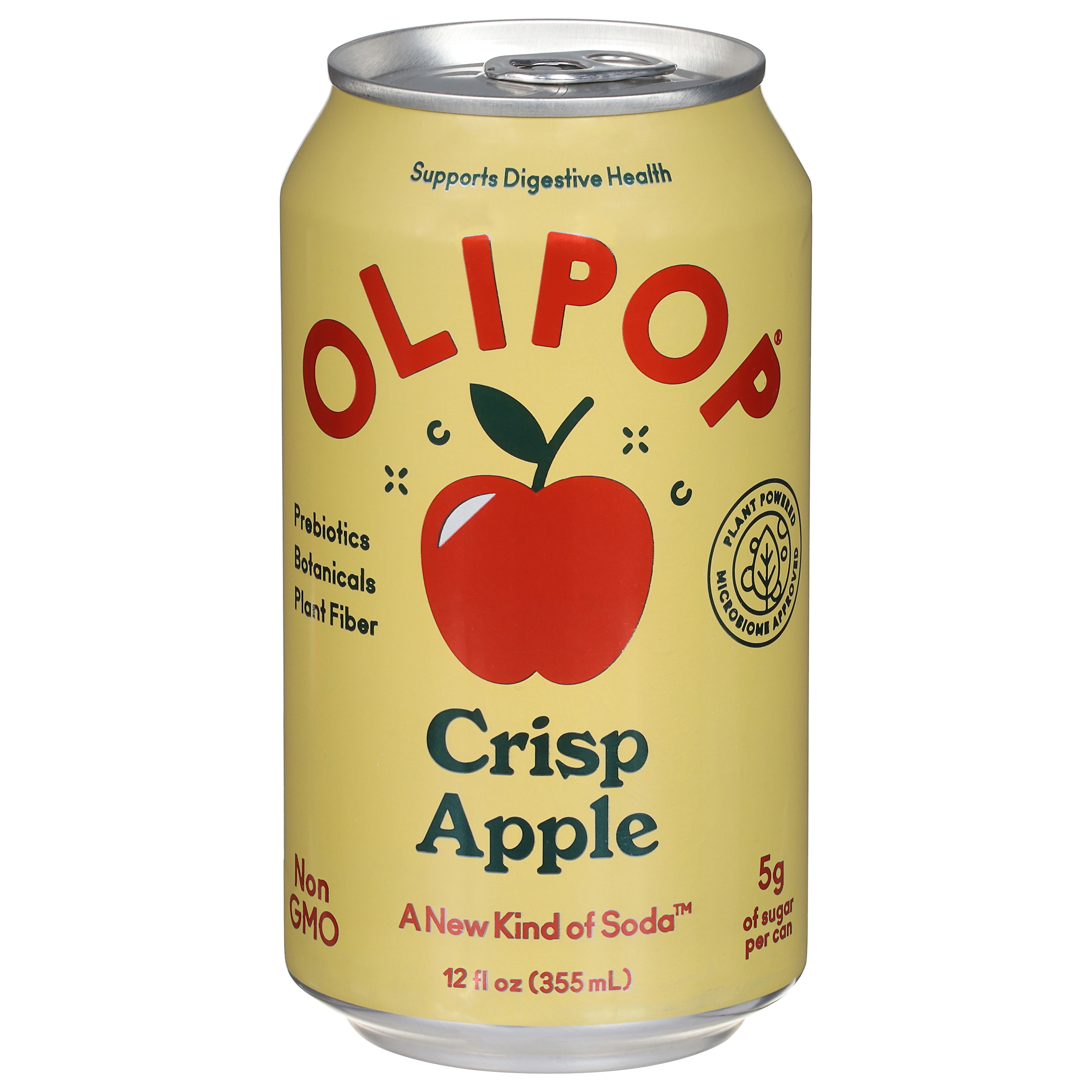 Olipop Crisp Apple Soda
