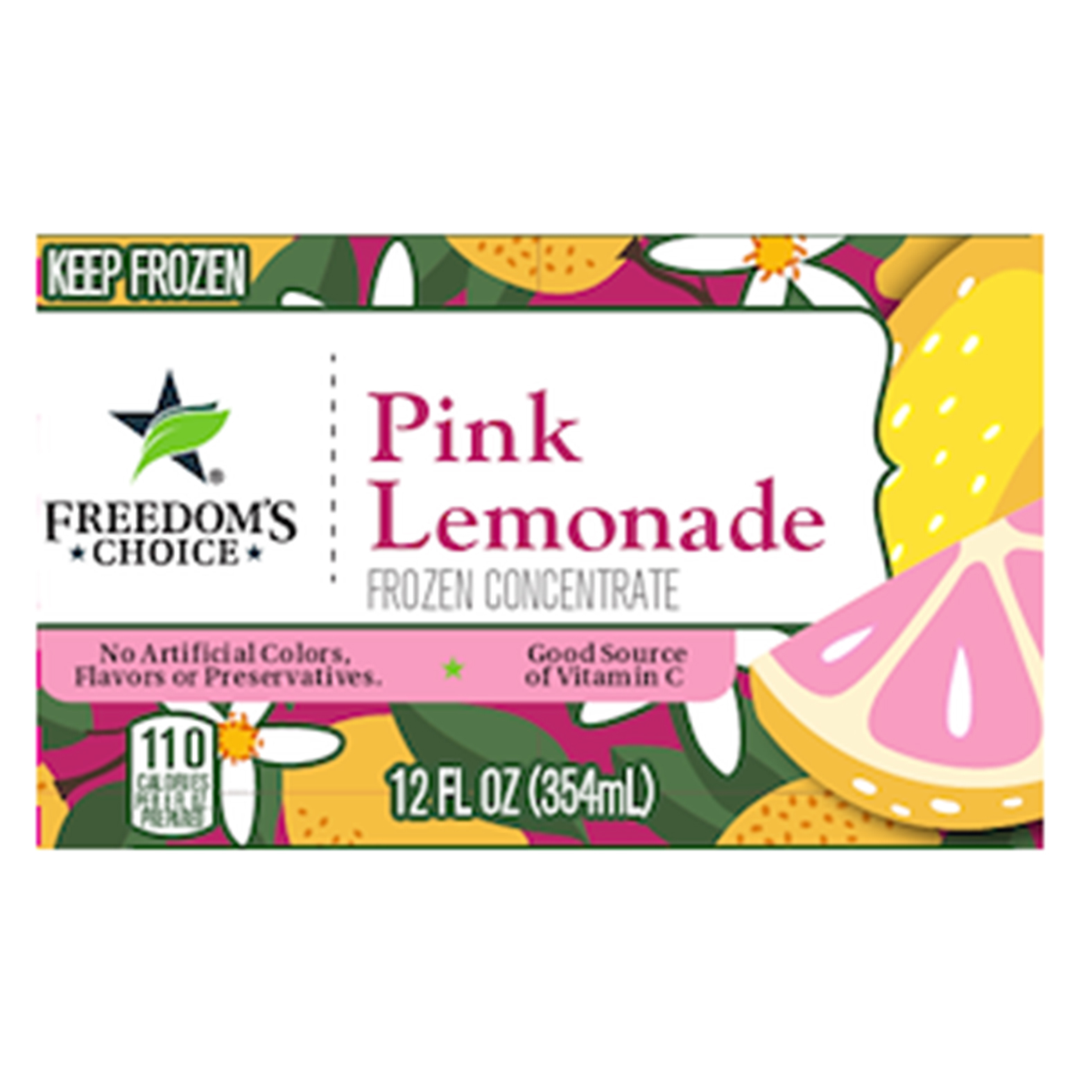 Freedom's Choice Pink Lemonade 12 fl oz