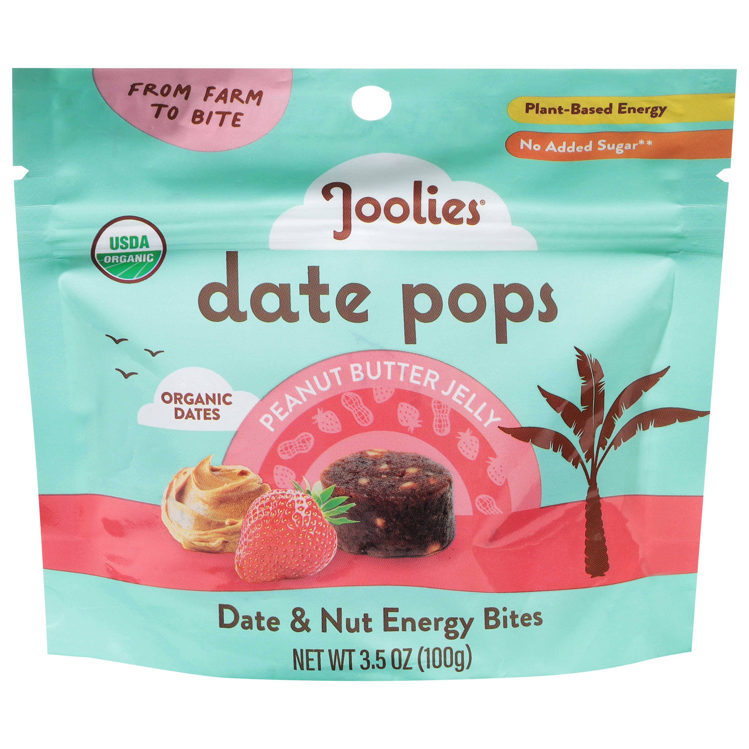 Joolies Peanut Butter Jelly Date Pops
