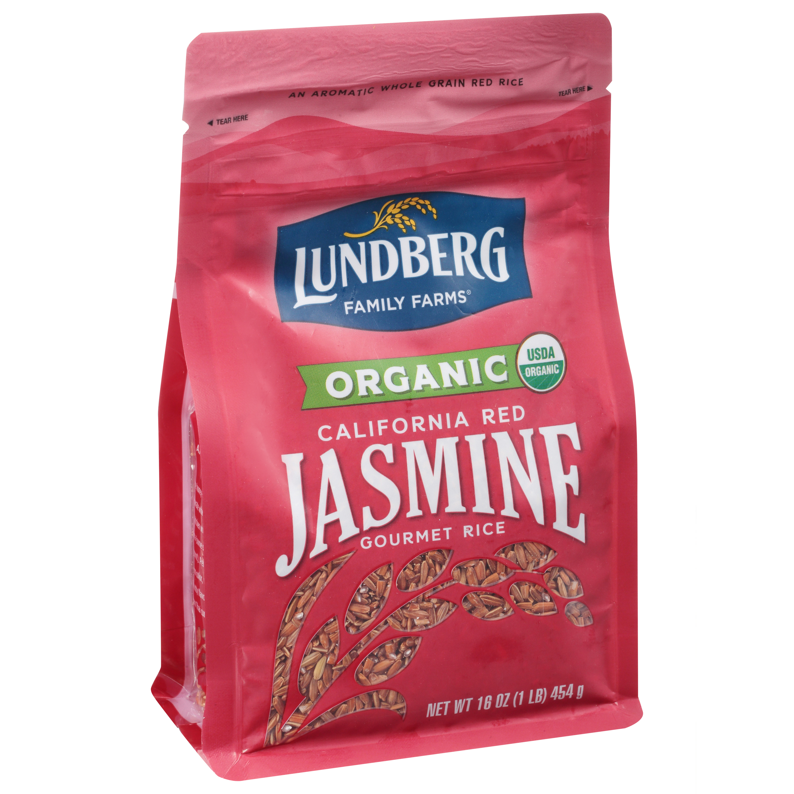 Lundberg Family Farms Jasmine California Red OrganicGourmet Rice
