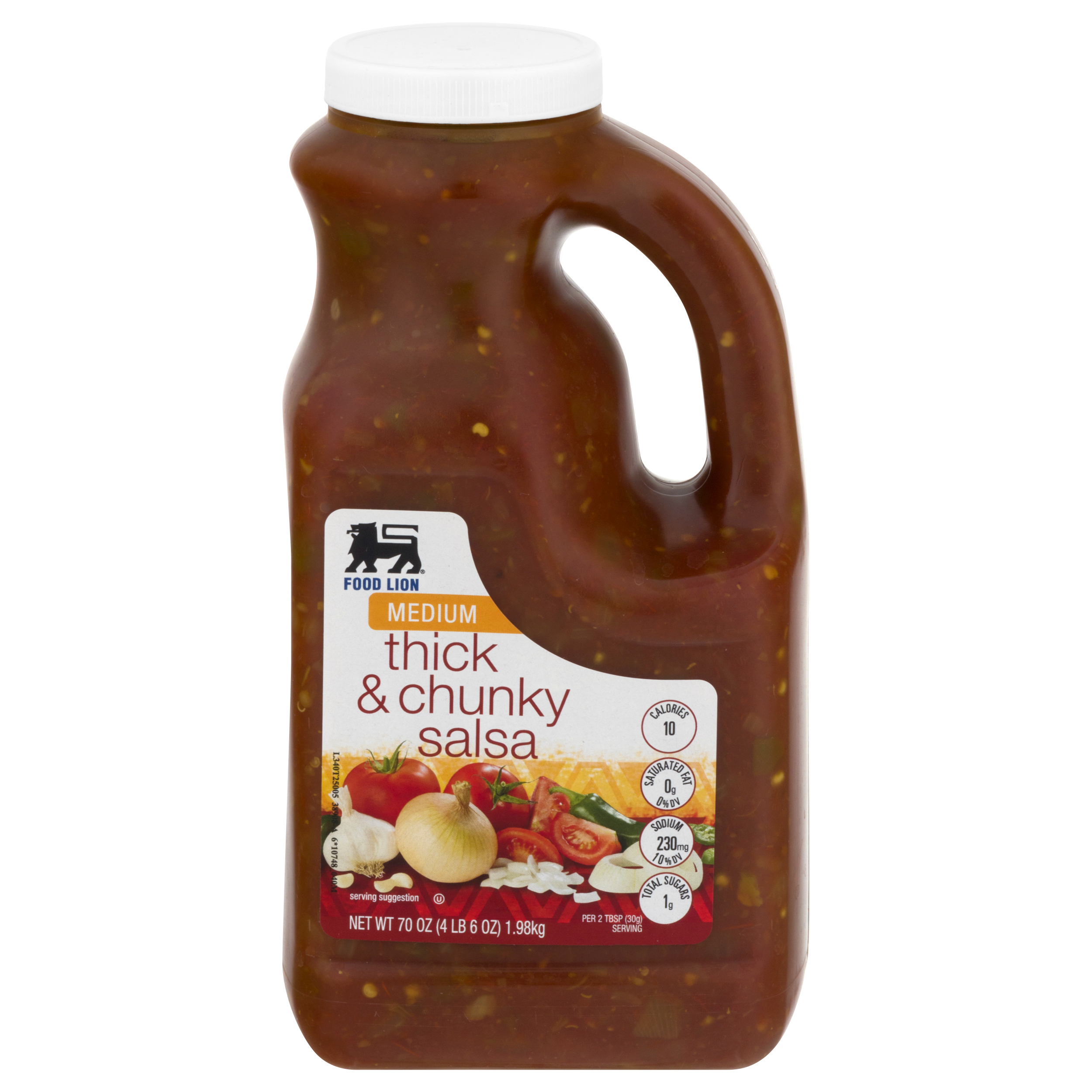 Food Lion Medium Thick & Chunky Salsa 70 oz JUG