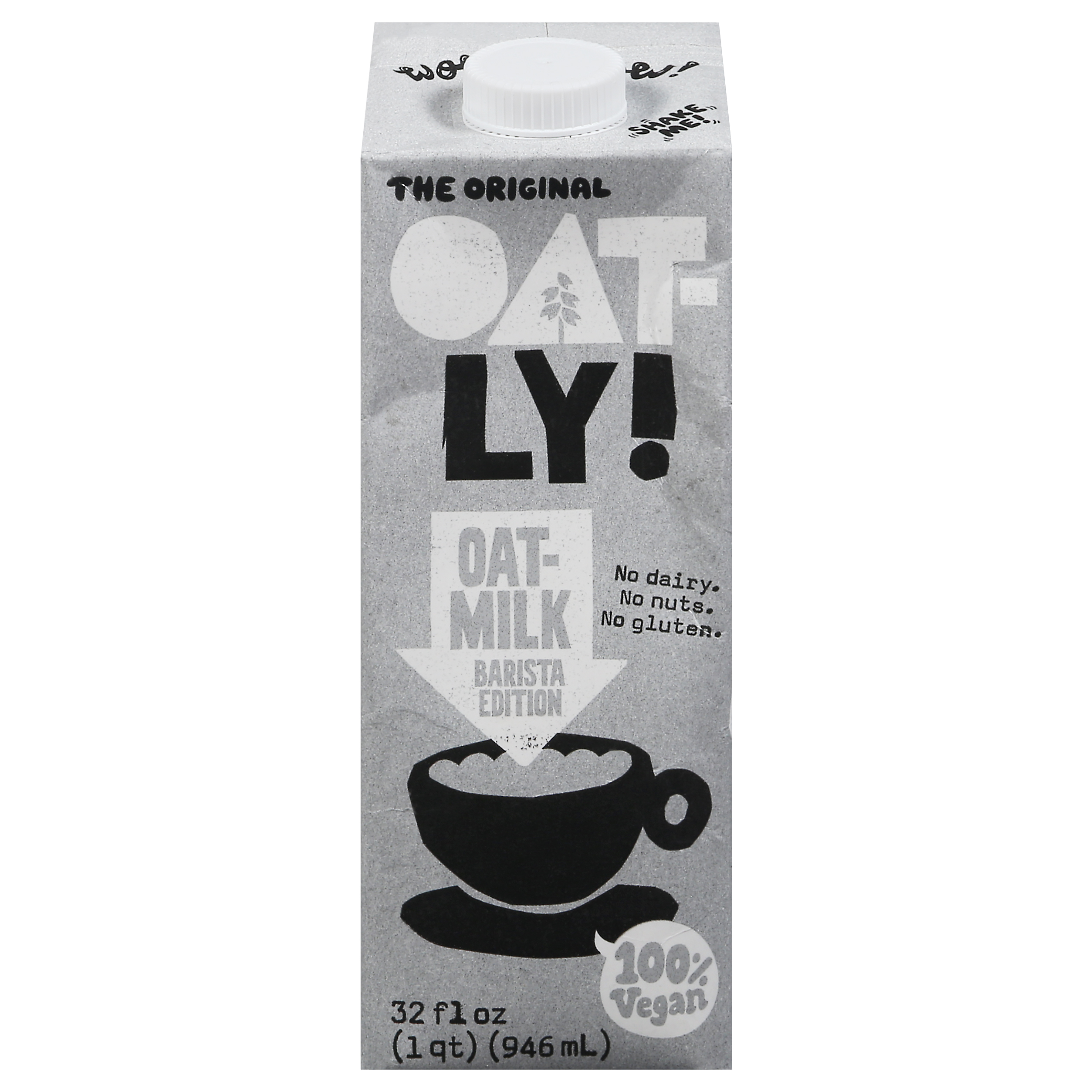Oatly 100% Vegan Barista Edition Oat Milk