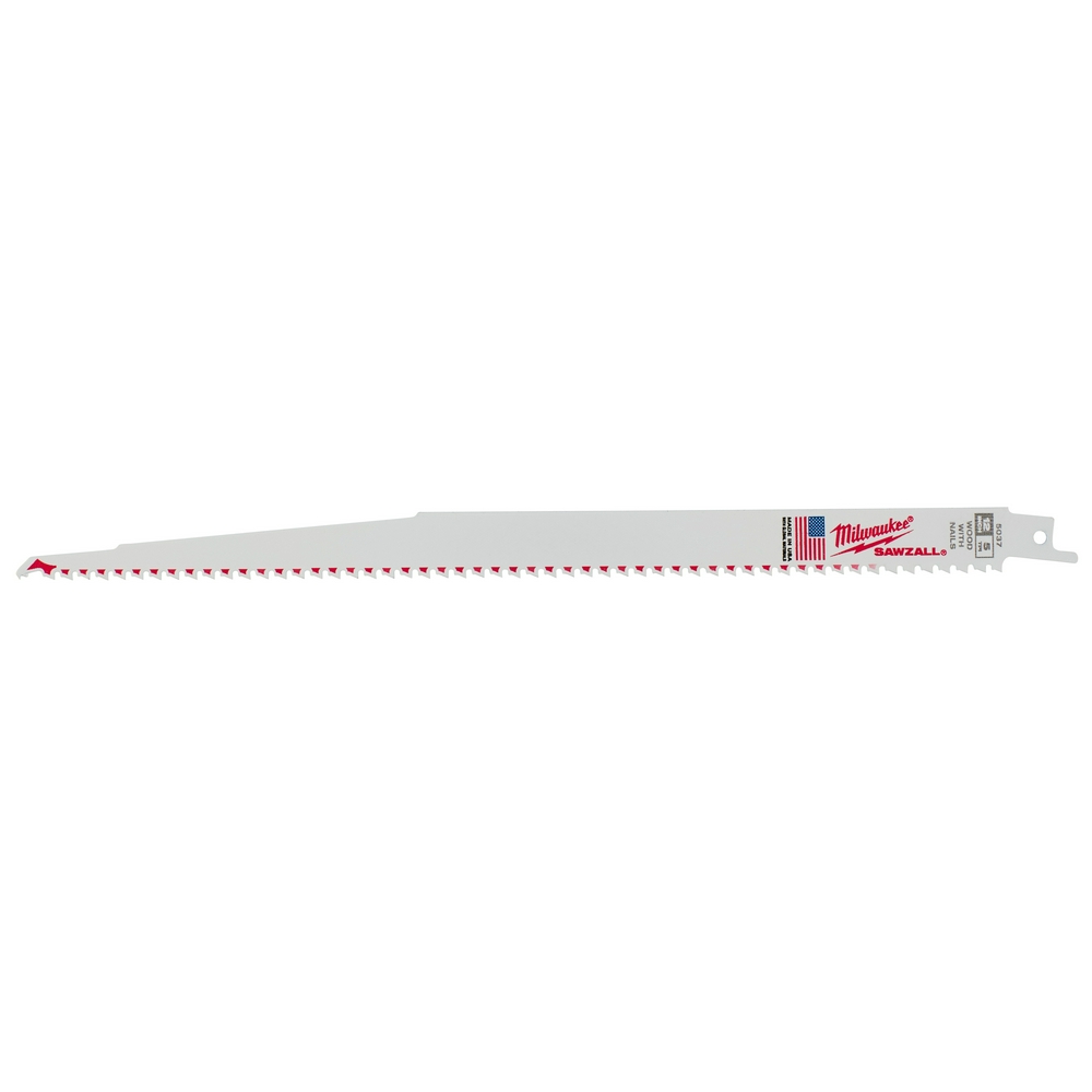 Product image for MILW 48-01-7037 Blade 6 TPI 12" Len