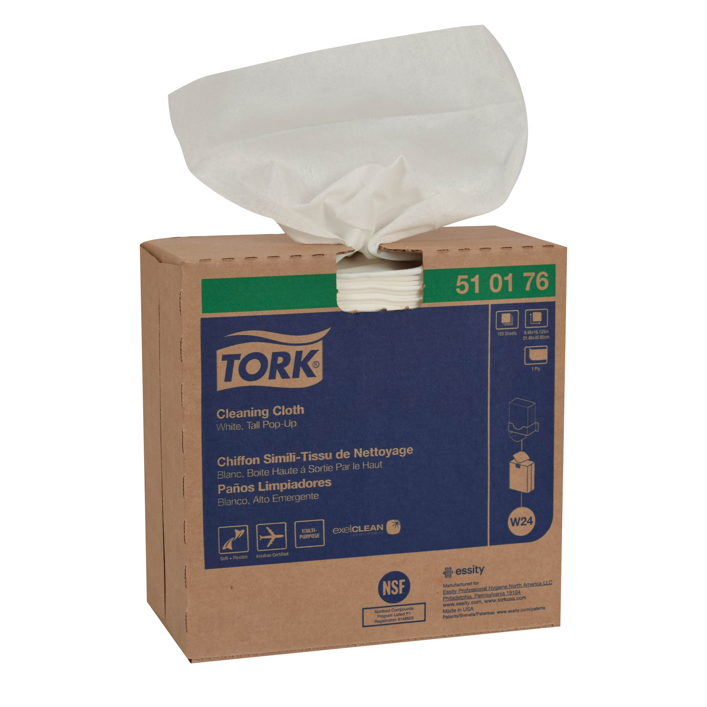 510176 CLEANING CLOTH 1000/CS