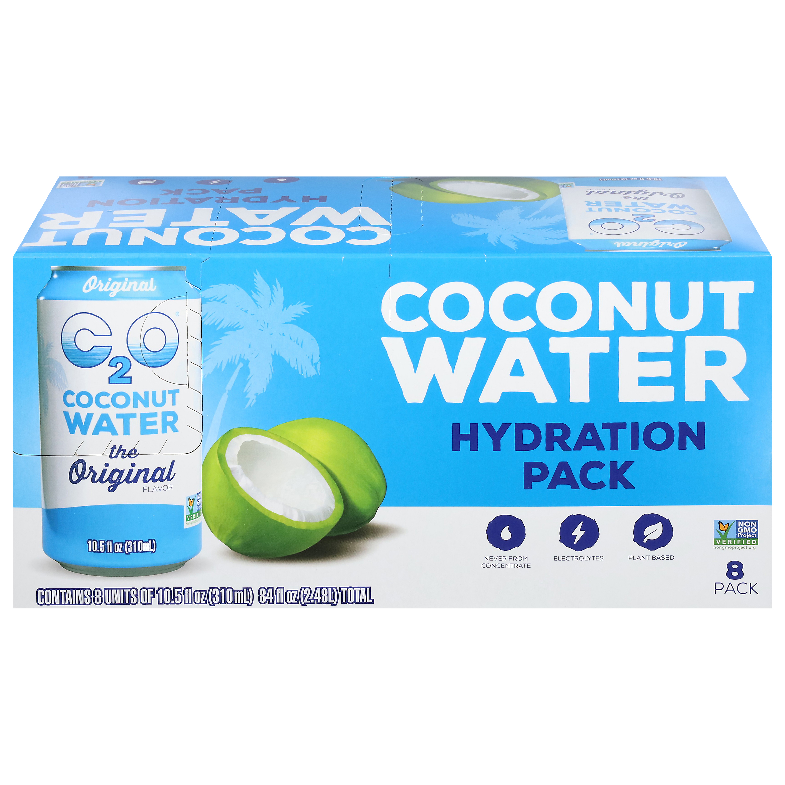 C2O Hydration Pack The Original Flavor Coconut Water Hydration Pack