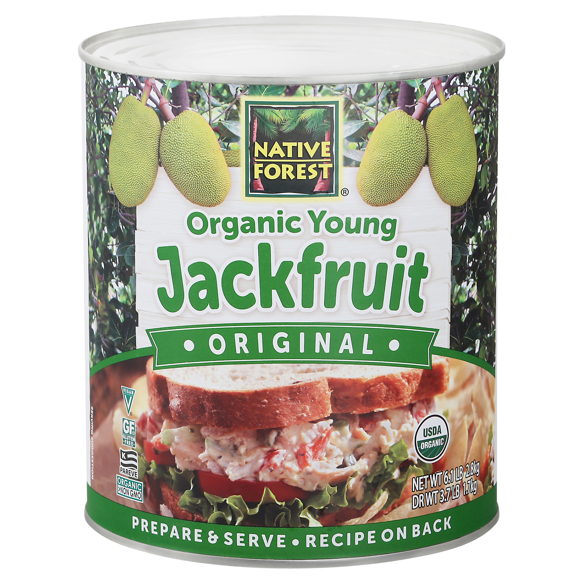 Native Forest Organic Young Original Jackfruit